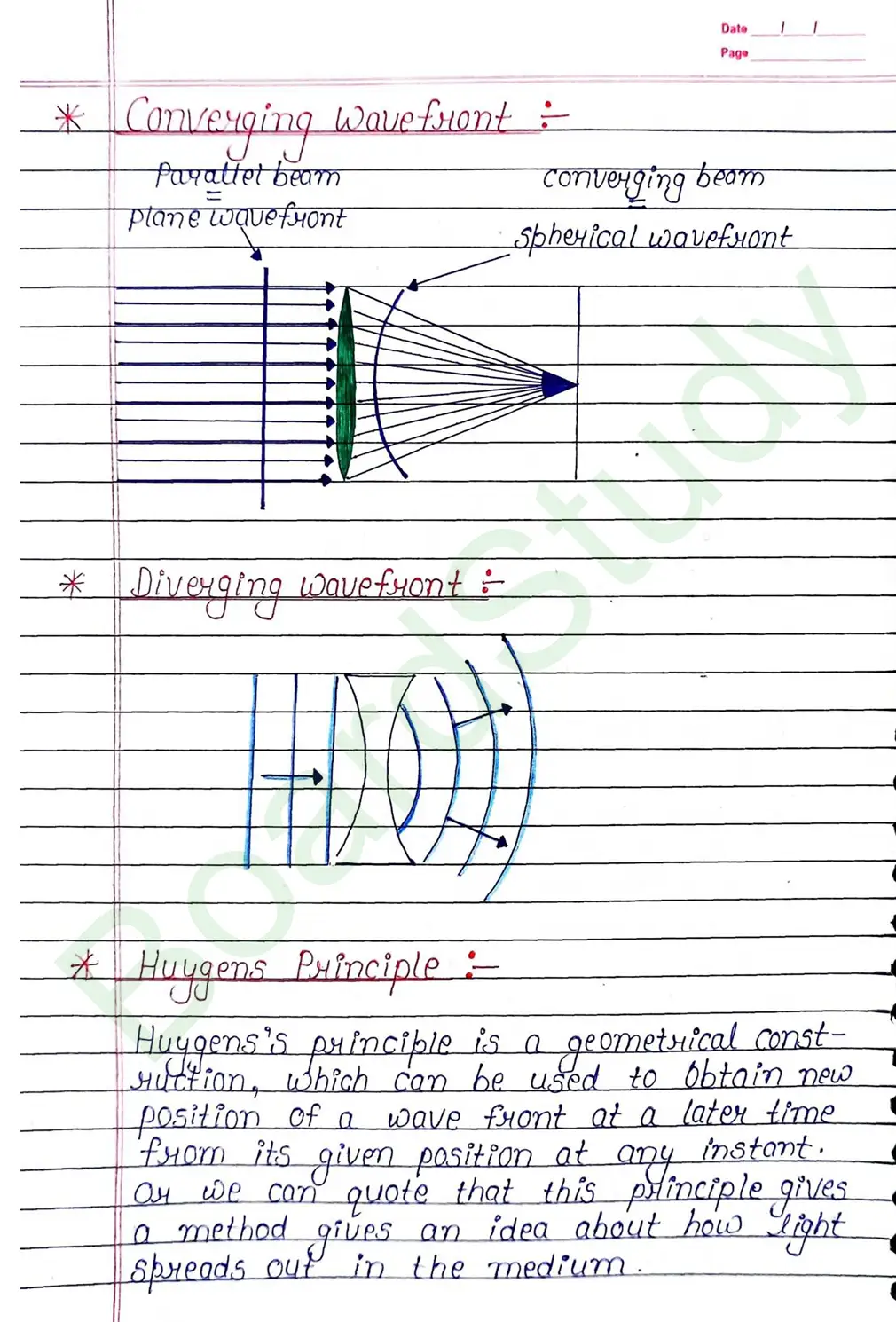 Wave Optics Class 12 Physics Chapter 10 Notes (Handwritten Notes PDF Download) 4 10. Wave optics_page-0004