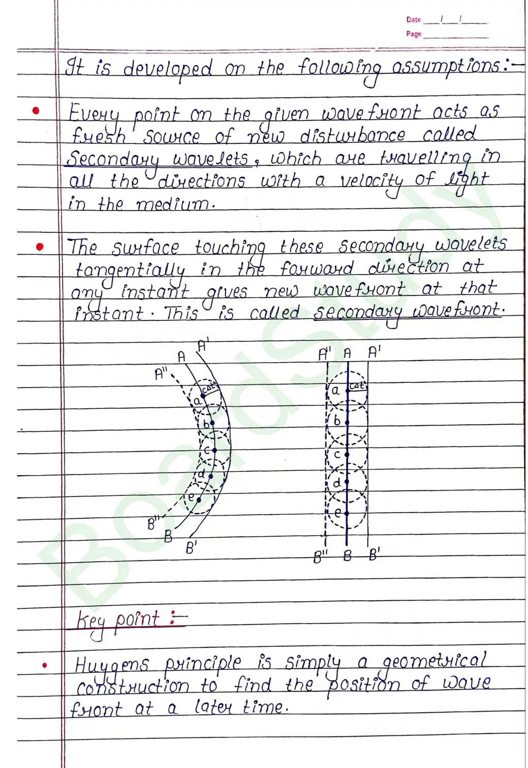 Wave Optics Class 12 Physics Chapter 10 Notes (Handwritten Notes PDF Download) 5 10. Wave optics_page-0005