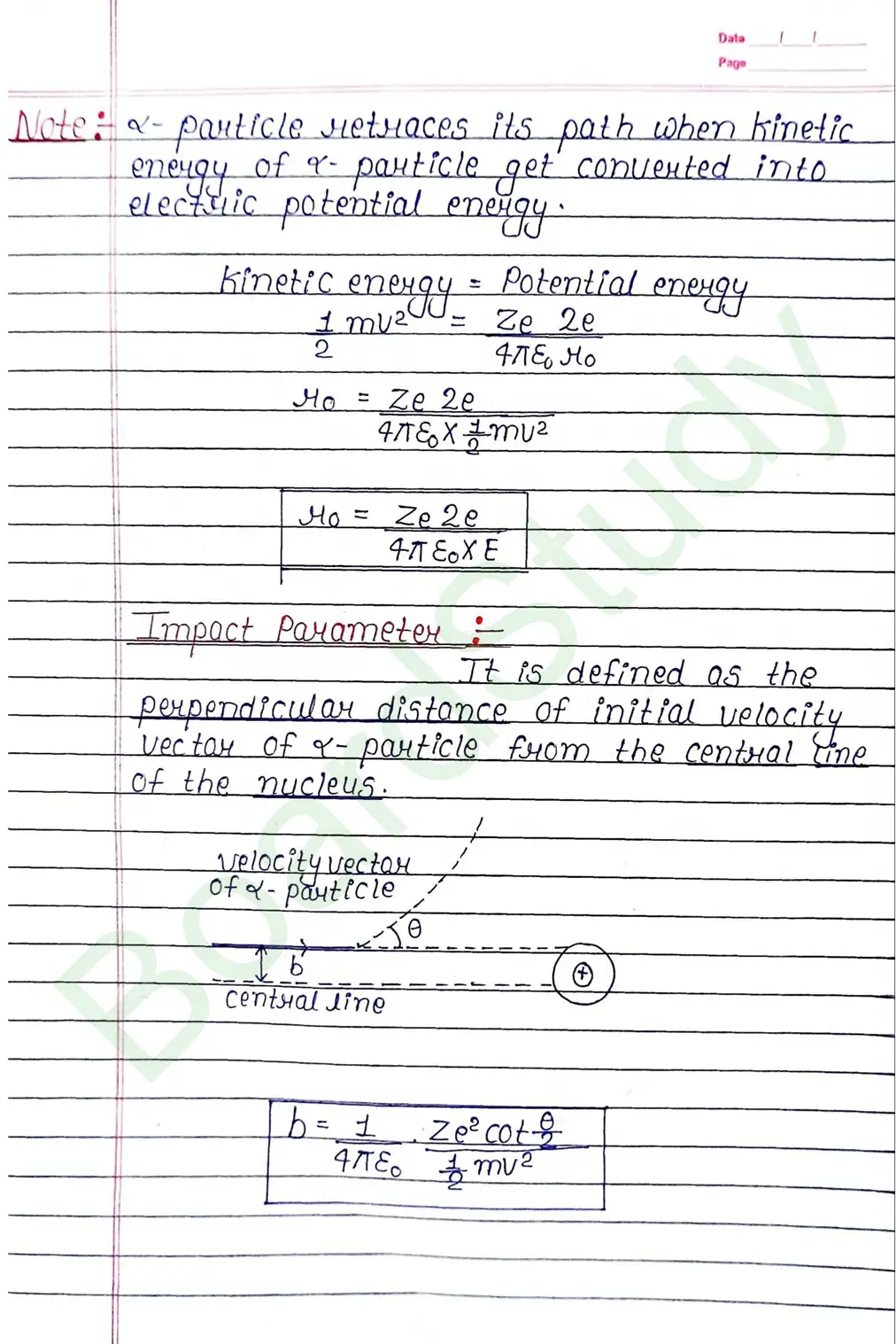 Atoms Class 12 Physics Chapter 12 Notes (Handwritten Notes PDF Download) 5 12. Atoms_page-0005