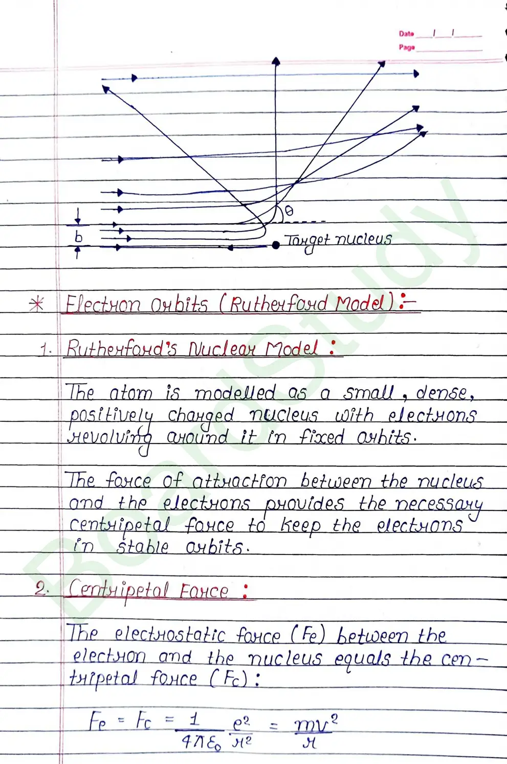 Atoms Class 12 Physics Chapter 12 Notes (Handwritten Notes PDF Download) 7 12. Atoms_page-0007