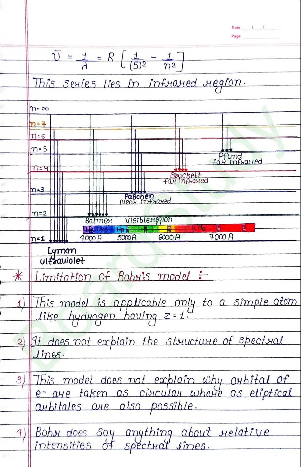 Atoms Class 12 Physics Chapter 12 Notes (Handwritten Notes PDF Download) 16 12. Atoms_page-0016
