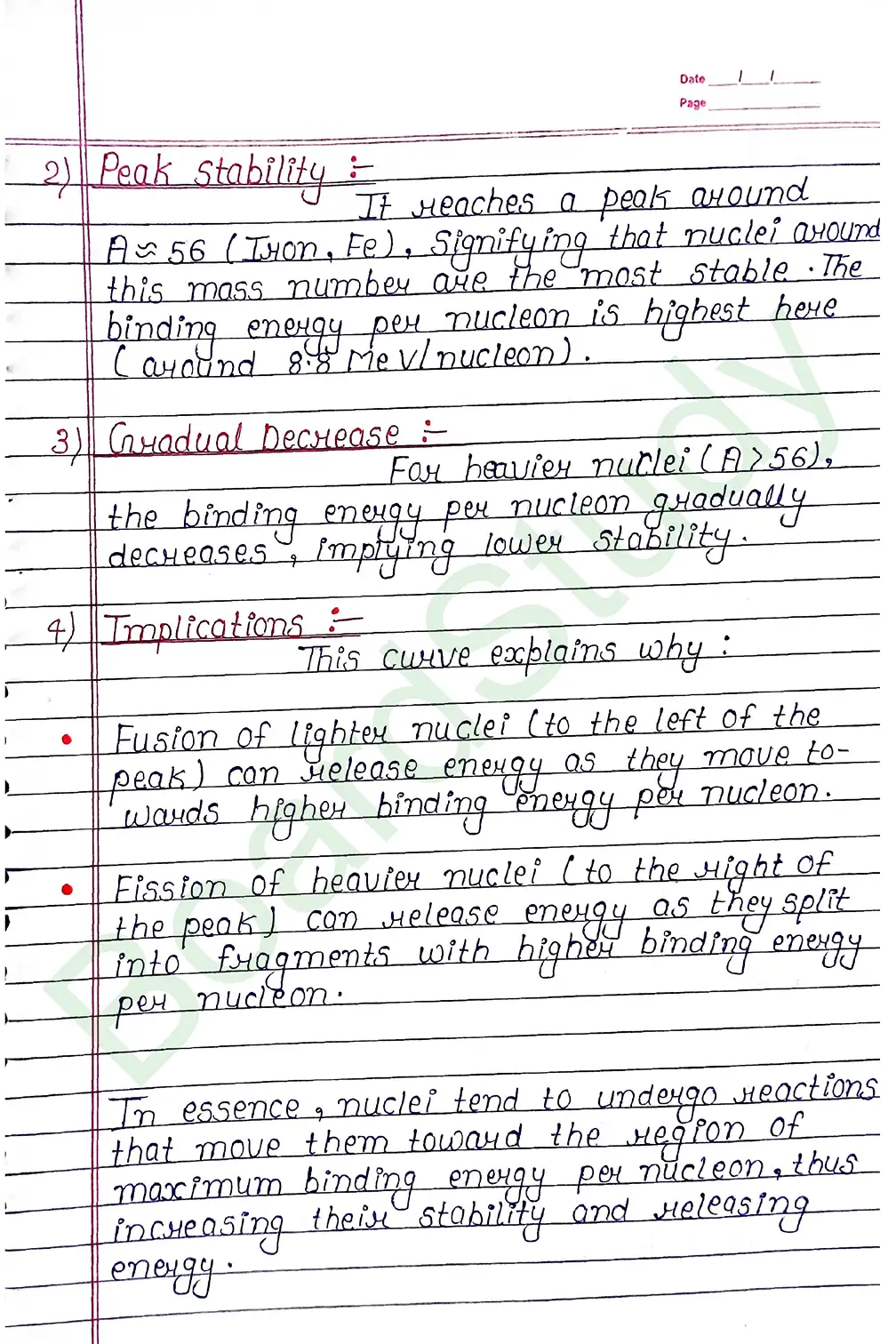 Nuclei Class 12 Physics Chapter 13 Notes (Handwritten Notes PDF Download) 7 13. Nuclei_page-0007