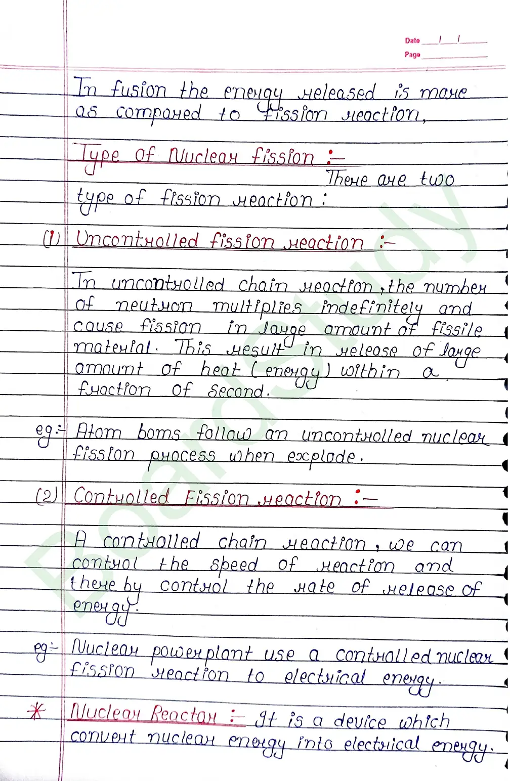 Nuclei Class 12 Physics Chapter 13 Notes (Handwritten Notes PDF Download) 10 13. Nuclei_page-0010