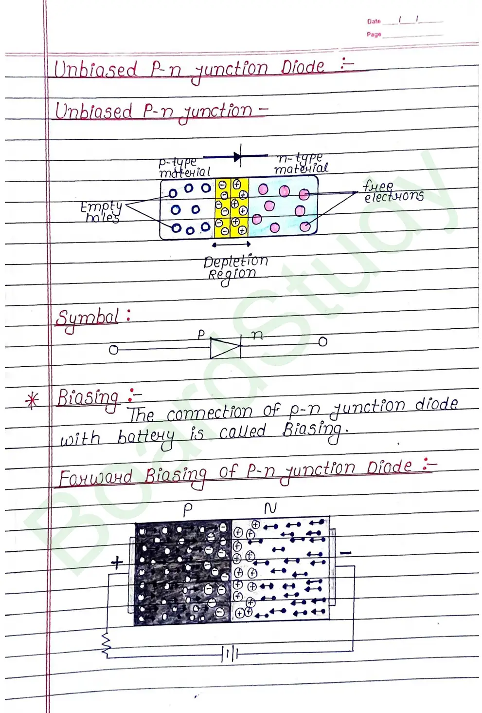 Semiconductor Electronic Class 12 Physics Chapter 14 Notes (Handwritten Notes PDF Download) 10 14. Semiconductor_page-0010