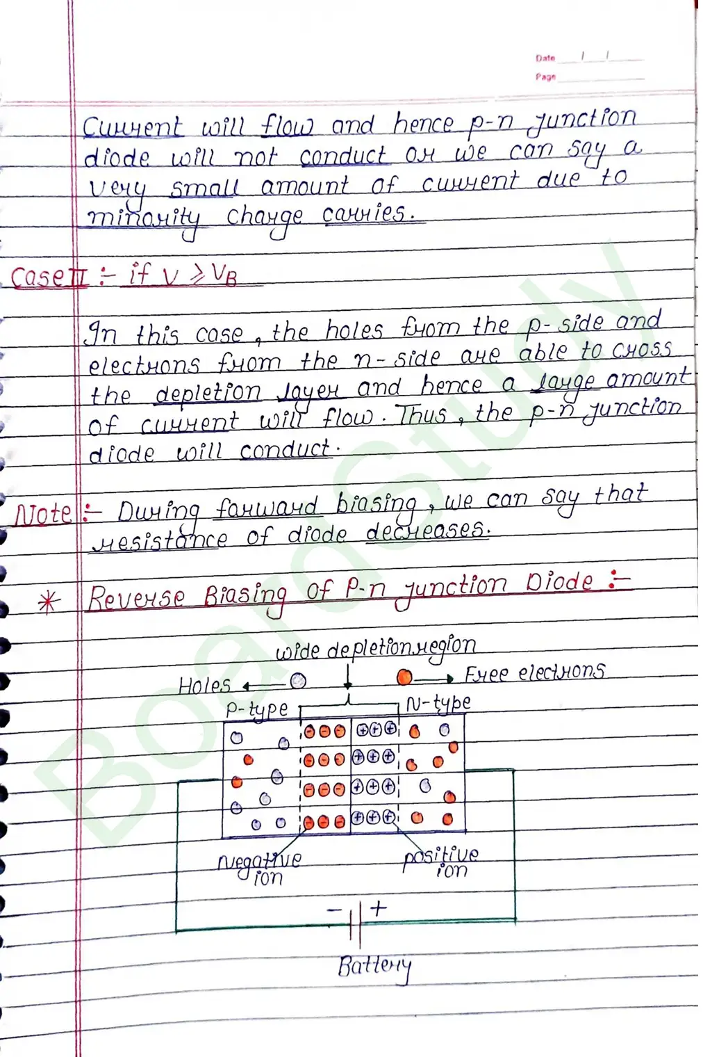 Semiconductor Electronic Class 12 Physics Chapter 14 Notes (Handwritten Notes PDF Download) 12 14. Semiconductor_page-0012
