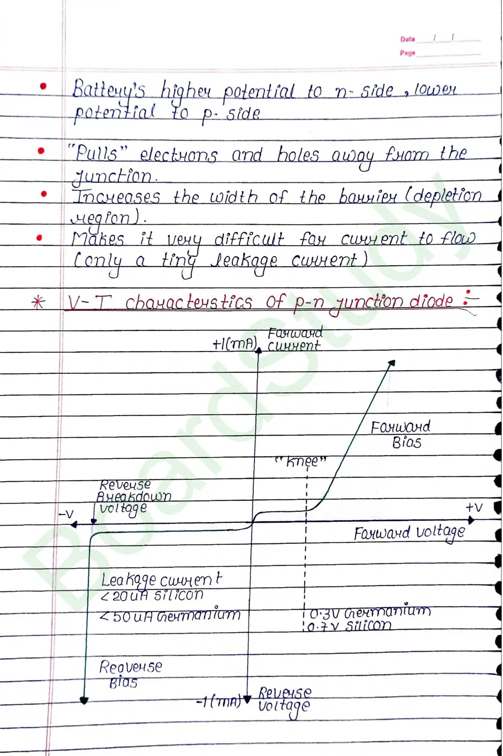 Semiconductor Electronic Class 12 Physics Chapter 14 Notes (Handwritten Notes PDF Download) 13 14. Semiconductor_page-0013