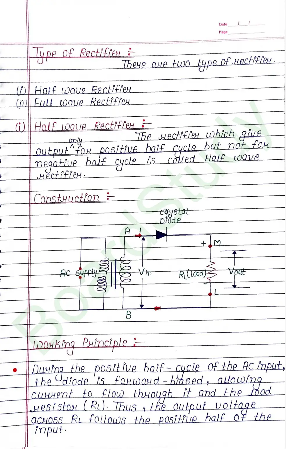 Semiconductor Electronic Class 12 Physics Chapter 14 Notes (Handwritten Notes PDF Download) 16 14. Semiconductor_page-0016