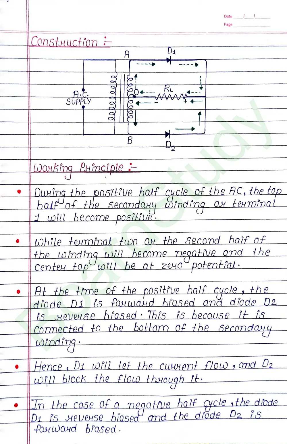Semiconductor Electronic Class 12 Physics Chapter 14 Notes (Handwritten Notes PDF Download) 18 14. Semiconductor_page-0018