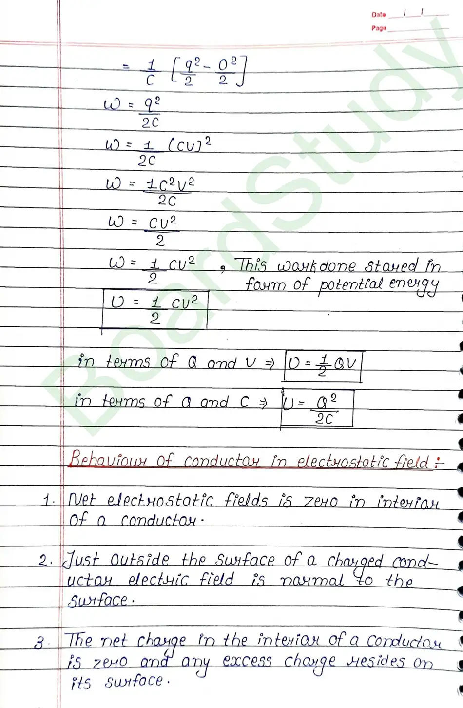 Electrostatic Potential and Capacitance Class 12 Physics Chapter 2 Notes (Handwritten Notes PDF Download) 24 2. Electrostatic potential and capacitance_page-0024