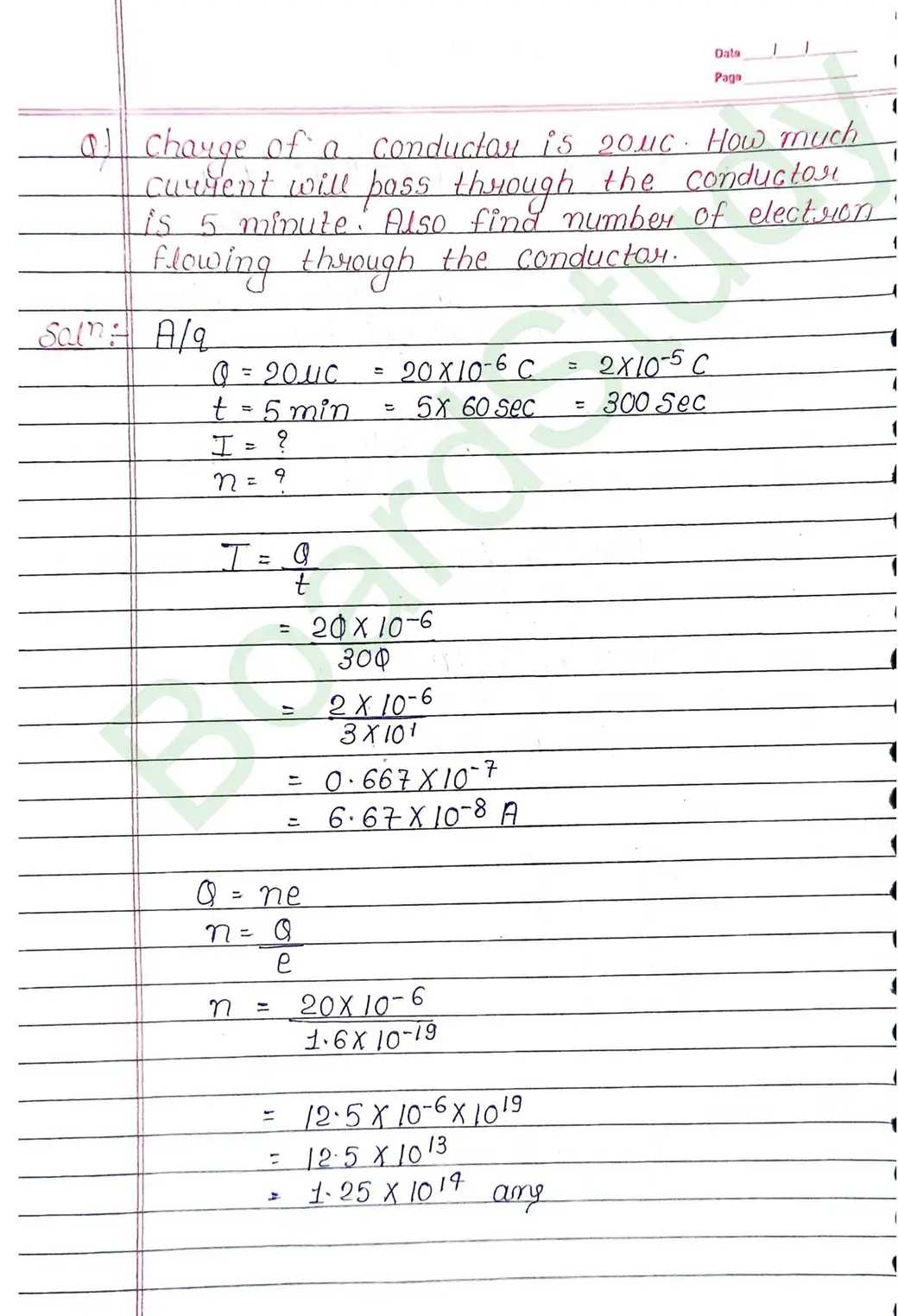 Current Electricity Class 12 Physics Chapter 3 Notes (Handwritten Notes PDF Download) 2 3. current electricity_page-0002