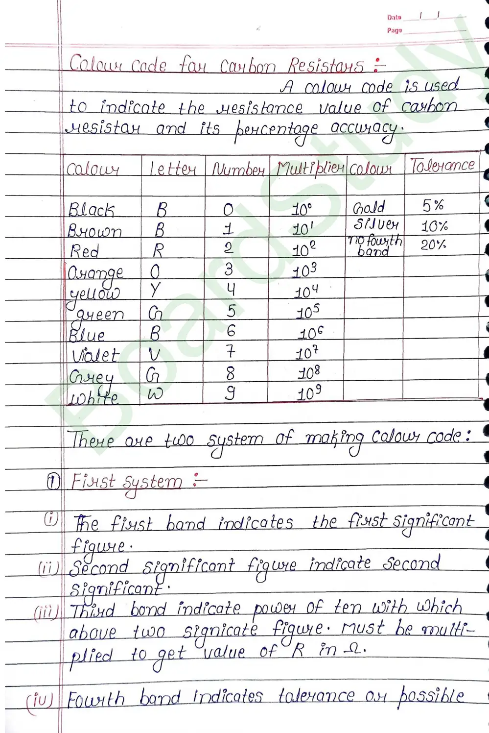 Current Electricity Class 12 Physics Chapter 3 Notes (Handwritten Notes PDF Download) 8 3. current electricity_page-0008