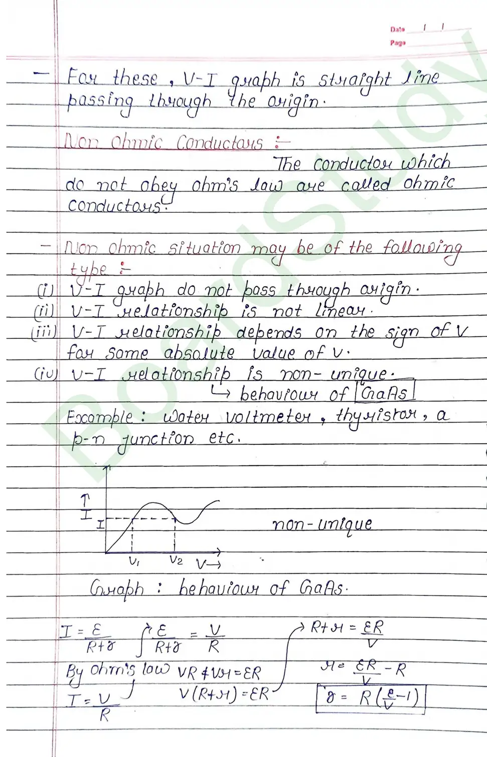 Current Electricity Class 12 Physics Chapter 3 Notes (Handwritten Notes PDF Download) 16 3. current electricity_page-0016