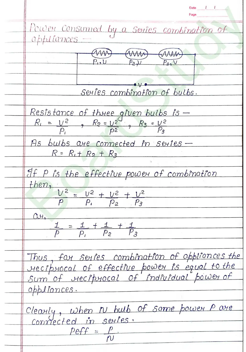 Current Electricity Class 12 Physics Chapter 3 Notes (Handwritten Notes PDF Download) 29 3. current electricity_page-0029