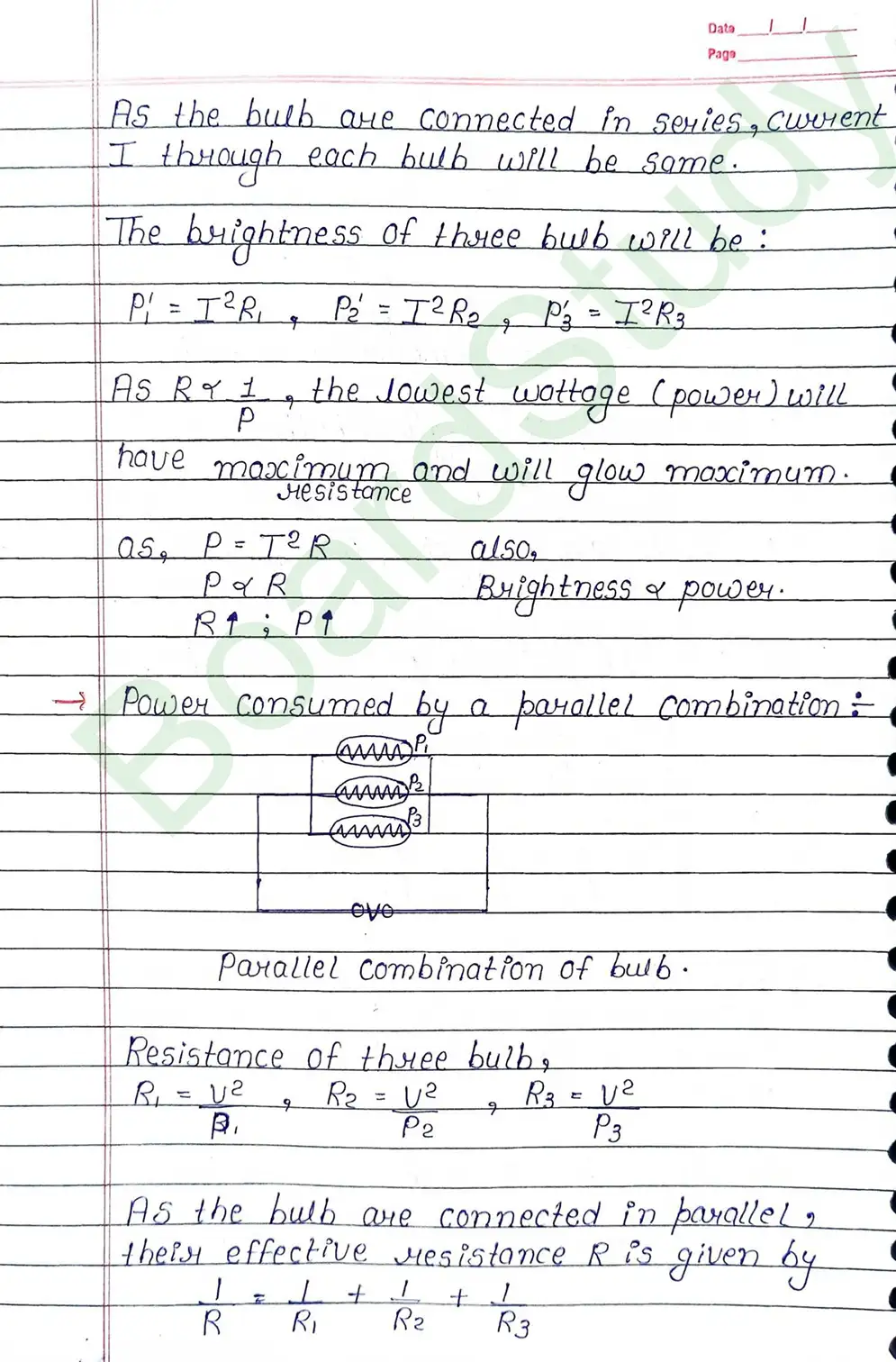 Current Electricity Class 12 Physics Chapter 3 Notes (Handwritten Notes PDF Download) 30 3. current electricity_page-0030