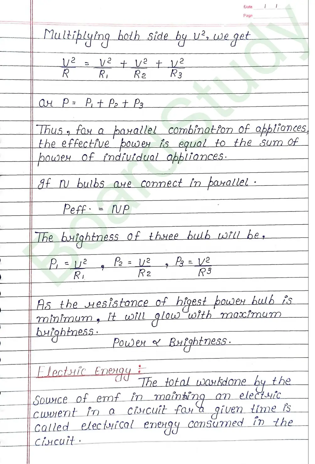 Current Electricity Class 12 Physics Chapter 3 Notes (Handwritten Notes PDF Download) 31 3. current electricity_page-0031