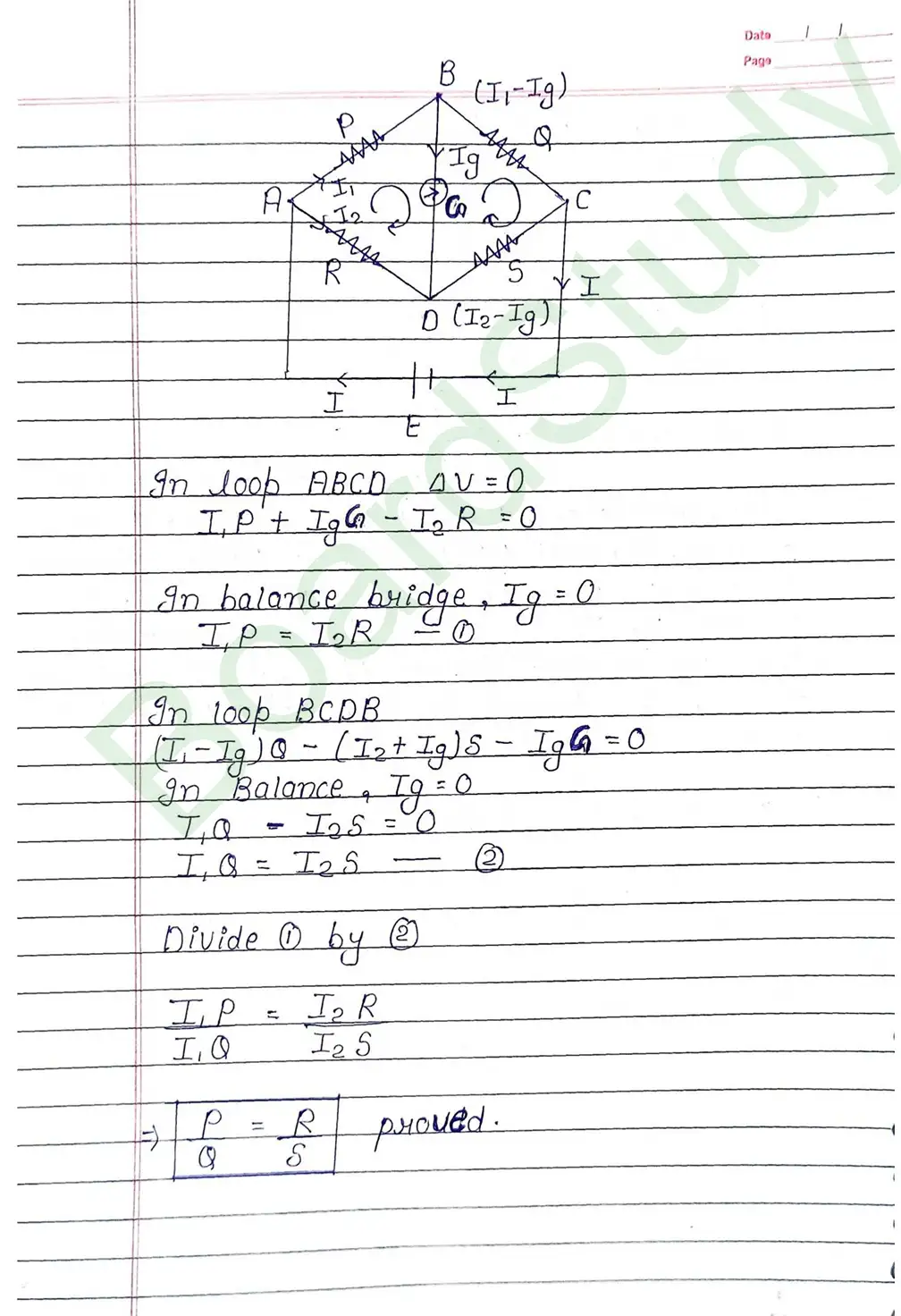 Current Electricity Class 12 Physics Chapter 3 Notes (Handwritten Notes PDF Download) 34 3. current electricity_page-0034