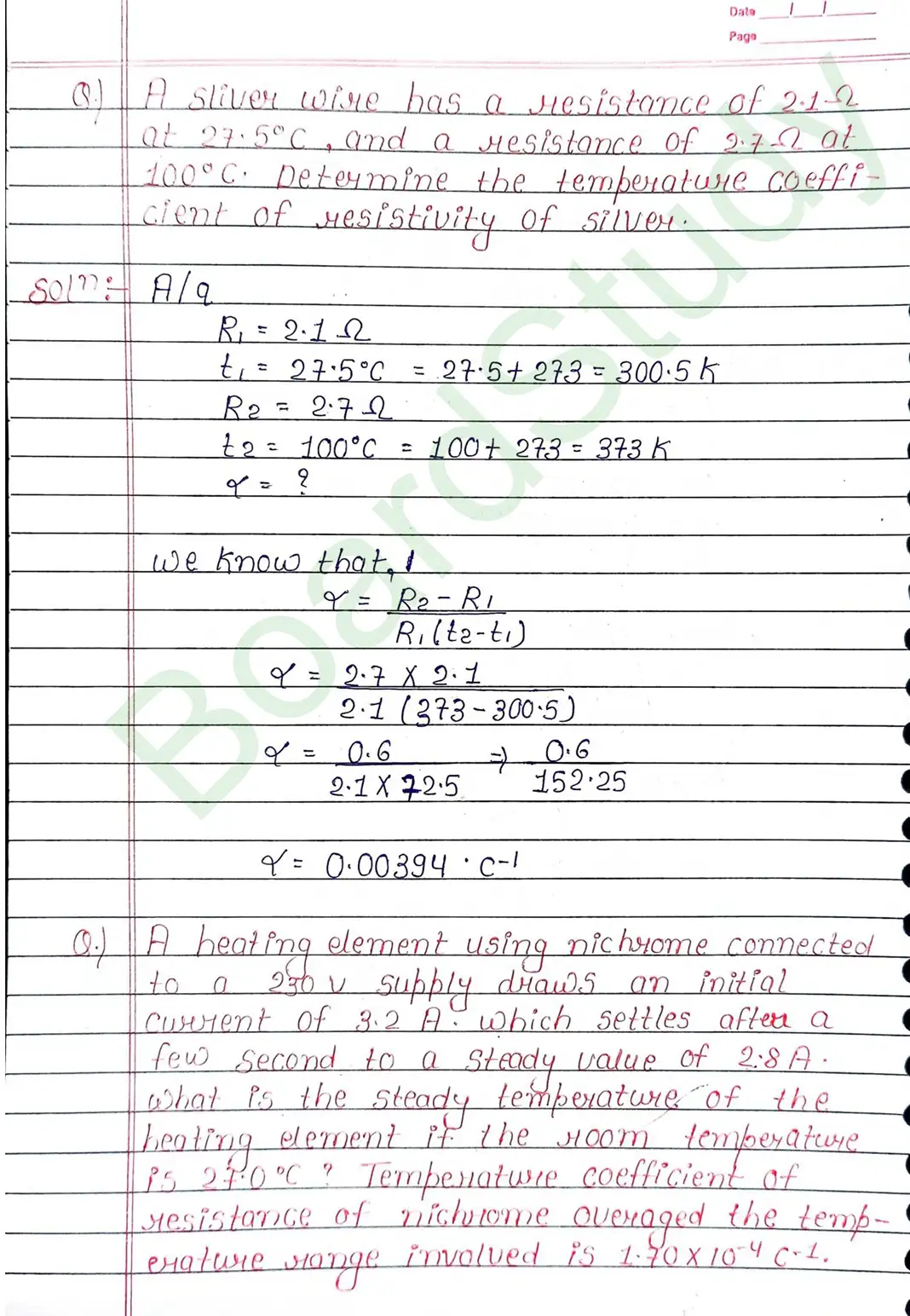 Current Electricity Class 12 Physics Chapter 3 Notes (Handwritten Notes PDF Download) 36 3. current electricity_page-0036