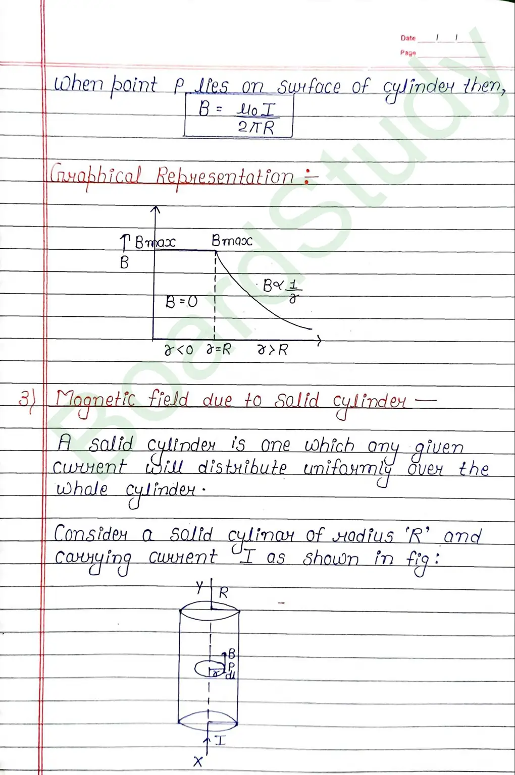 Moving Charges and Magnetism Class 12 Physics Chapter 4 Notes (Handwritten Notes PDF Download) 17 4. Moving charge and magnetism_page-0017