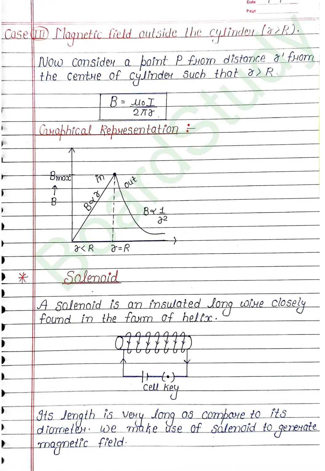 Moving Charges and Magnetism Class 12 Physics Chapter 4 Notes (Handwritten Notes PDF Download) 19 4. Moving charge and magnetism_page-0019