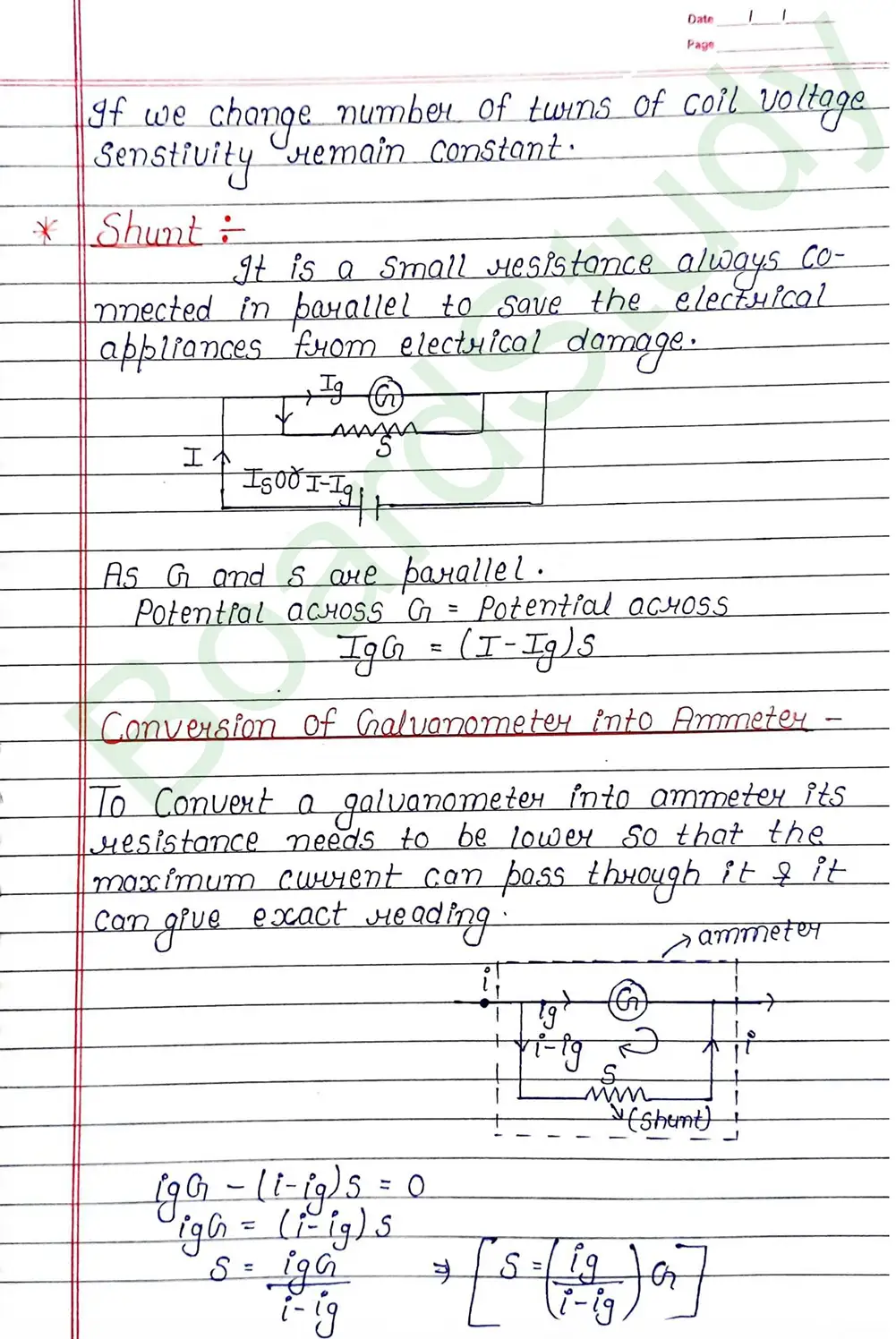 Moving Charges and Magnetism Class 12 Physics Chapter 4 Notes (Handwritten Notes PDF Download) 37 4. Moving charge and magnetism_page-0037