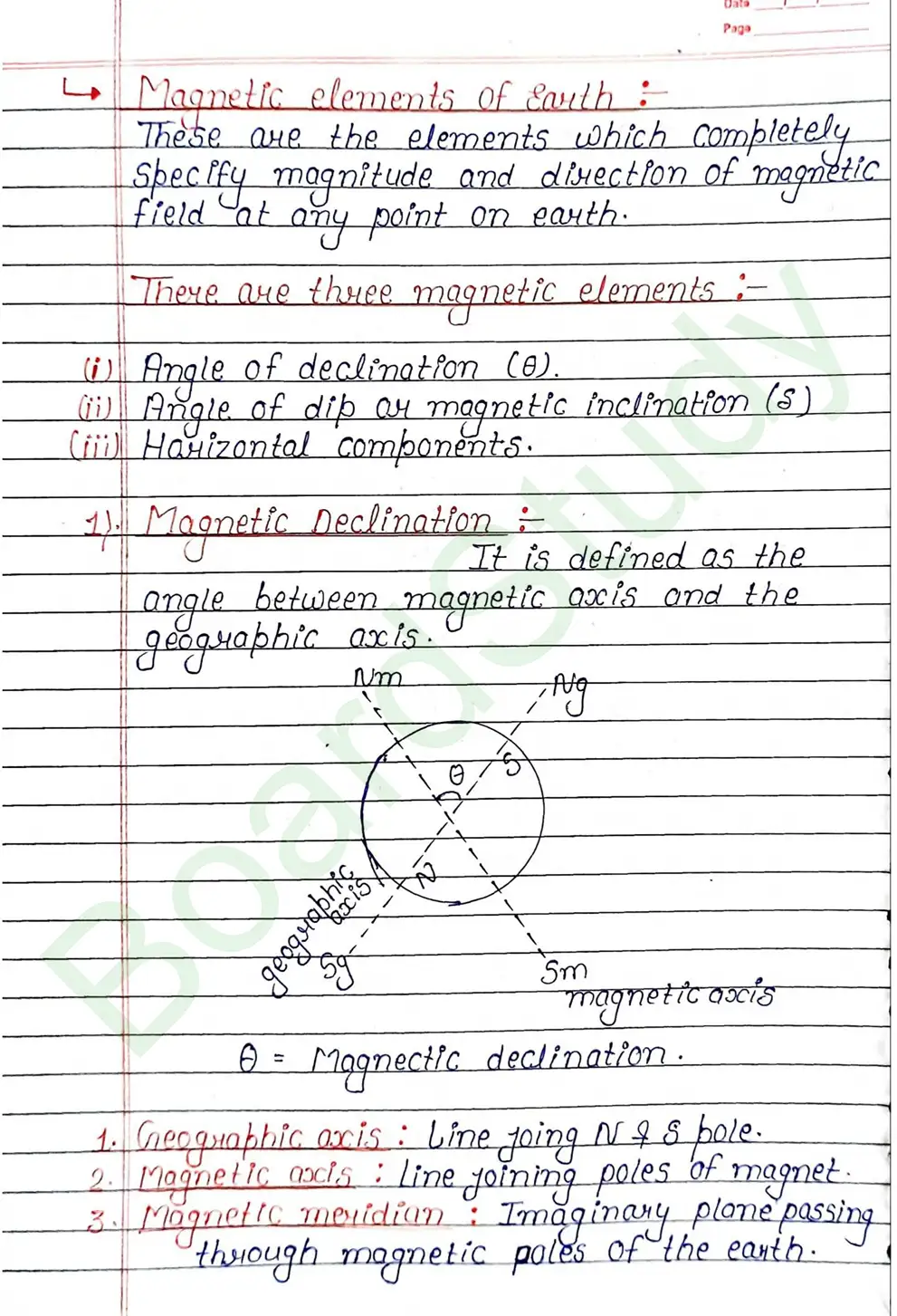 Magnetism And Matter Class 12 Physics Chapter 5 Notes (Handwritten Notes PDF Download) 14 5. Magnetism and matter_page-0014