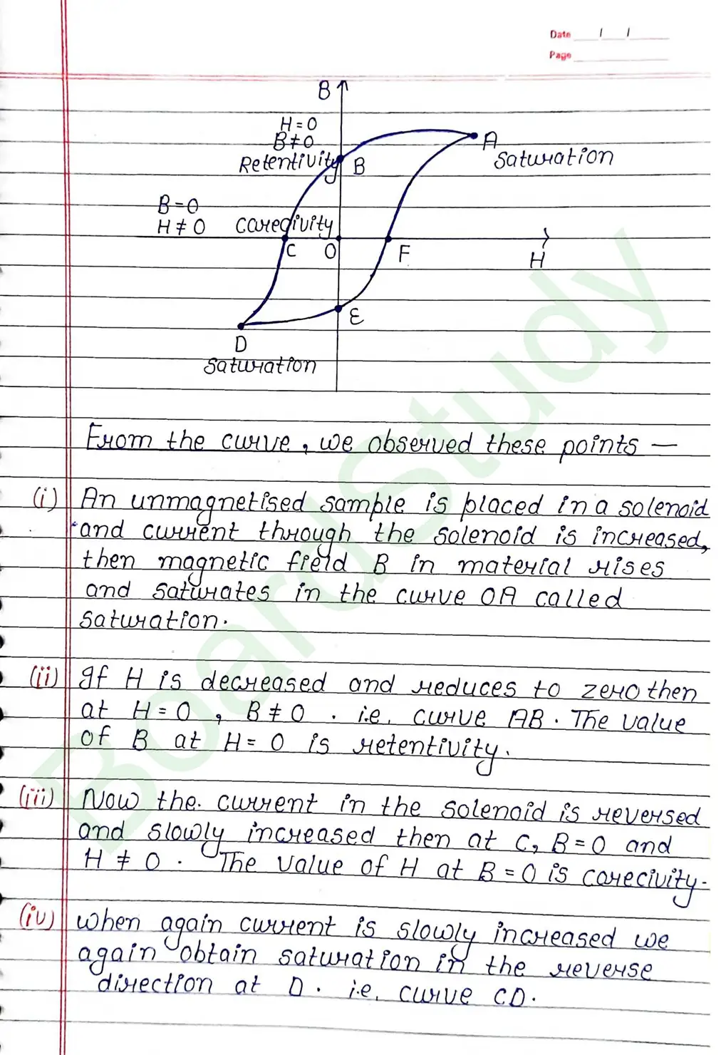 Magnetism And Matter Class 12 Physics Chapter 5 Notes (Handwritten Notes PDF Download) 21 5. Magnetism and matter_page-0021