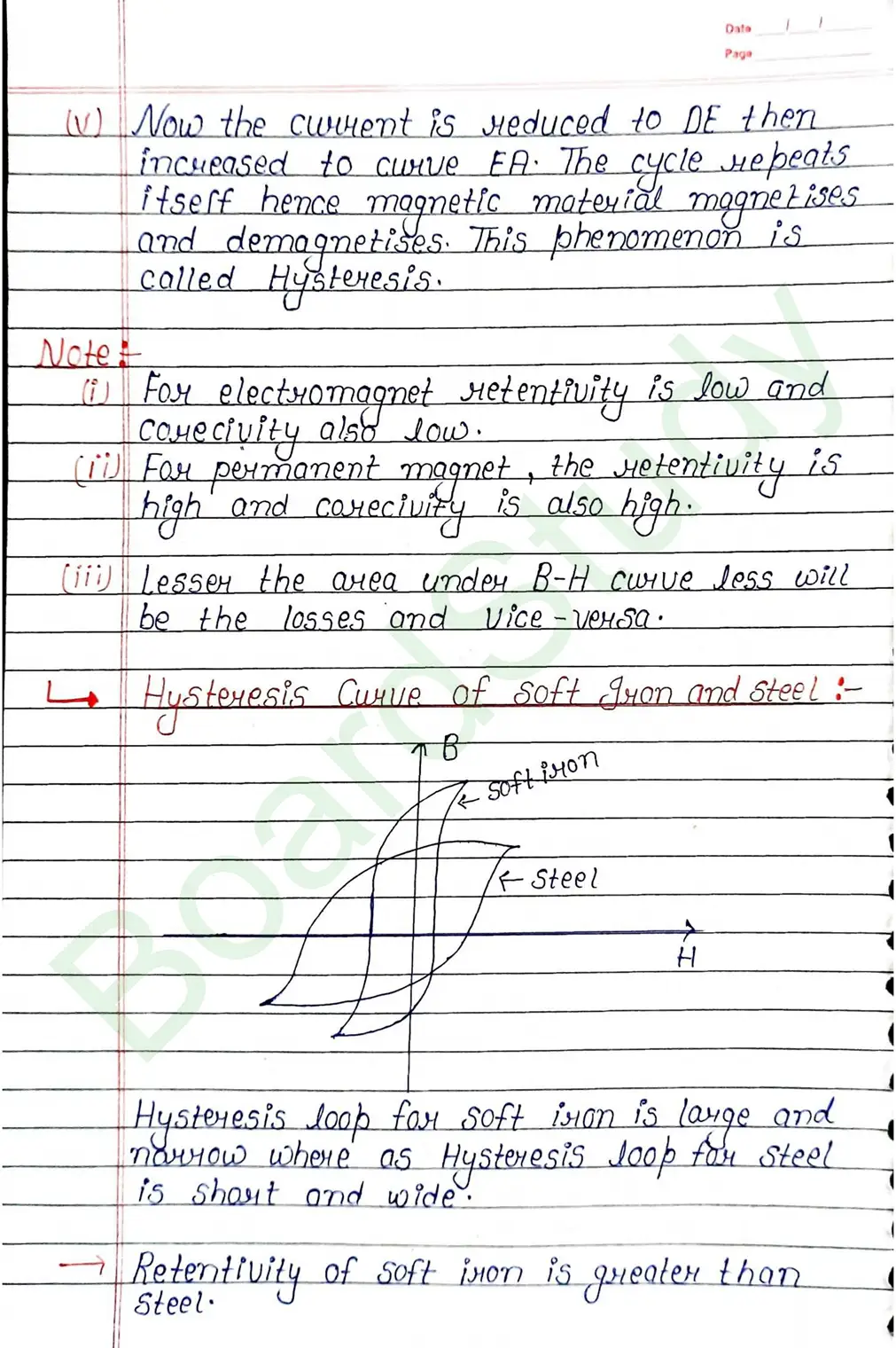 Magnetism And Matter Class 12 Physics Chapter 5 Notes (Handwritten Notes PDF Download) 22 5. Magnetism and matter_page-0022