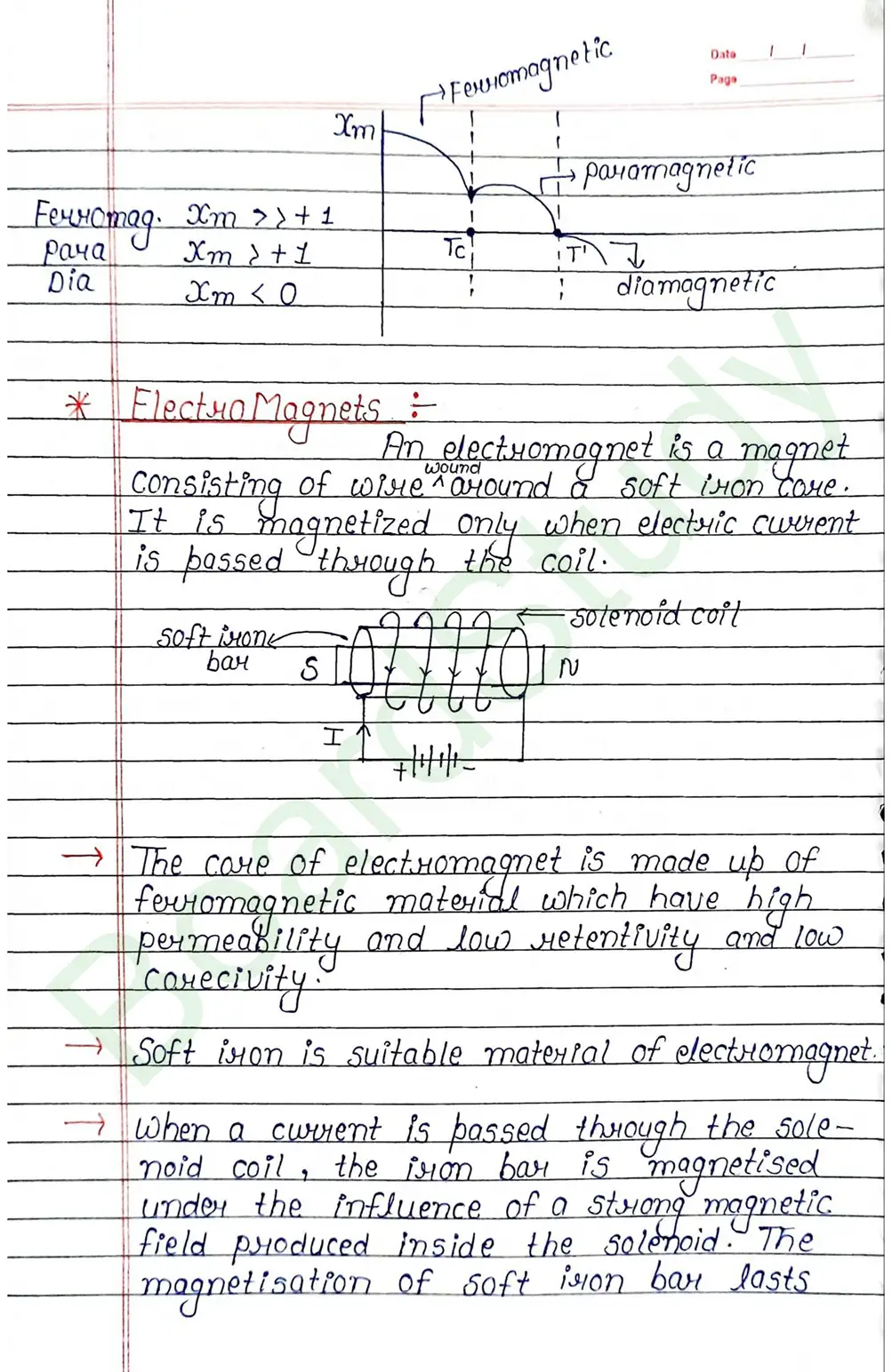 Magnetism And Matter Class 12 Physics Chapter 5 Notes (Handwritten Notes PDF Download) 24 5. Magnetism and matter_page-0024