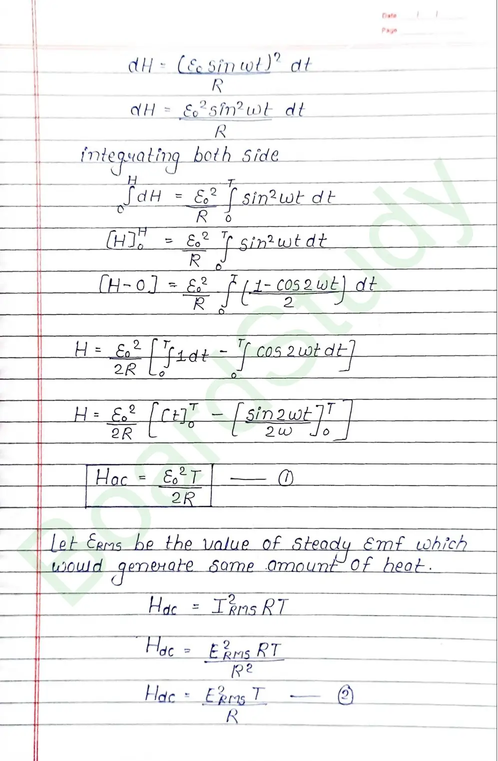 Alternating Current Class 12 Physics Chapter 7 Notes (Handwritten Notes PDF Download) 9 7. Alternating Current_page-0009