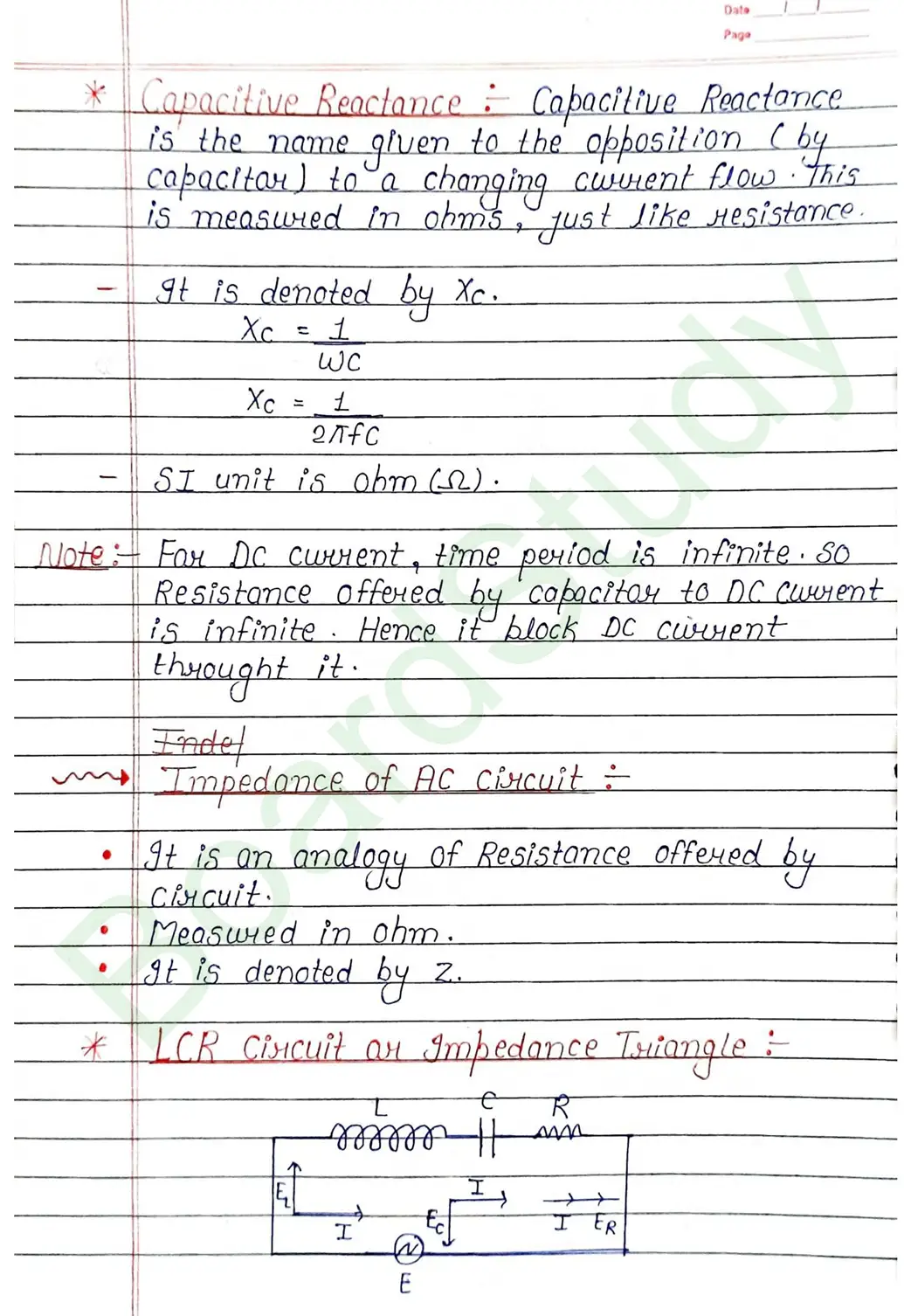 Alternating Current Class 12 Physics Chapter 7 Notes (Handwritten Notes PDF Download) 14 7. Alternating Current_page-0014