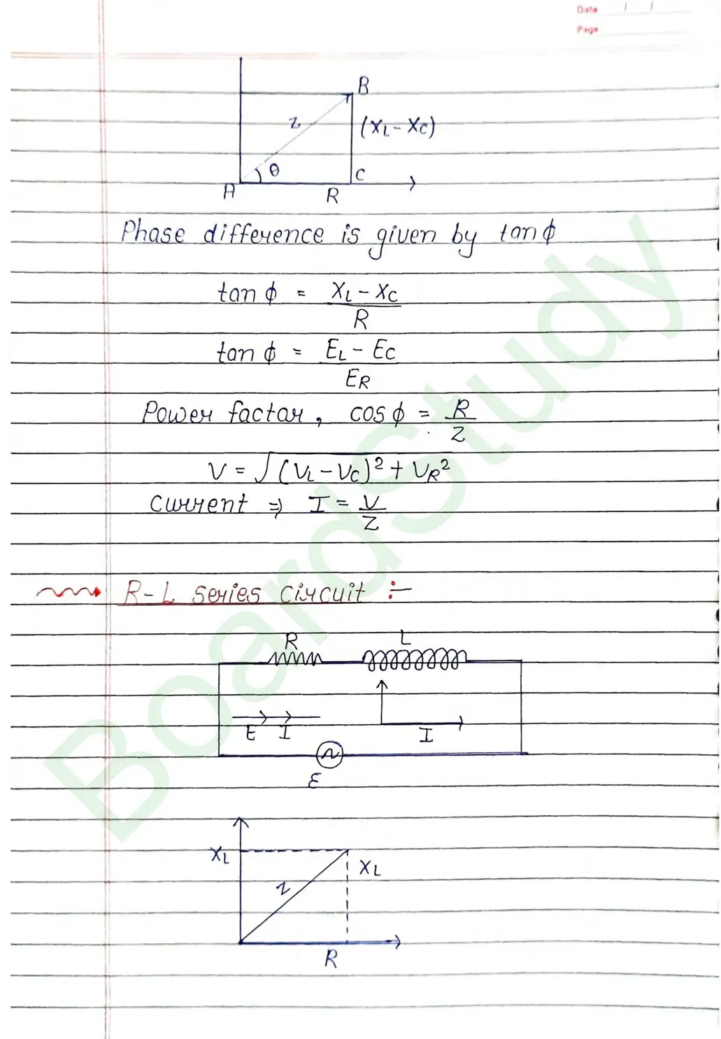 Alternating Current Class 12 Physics Chapter 7 Notes (Handwritten Notes PDF Download) 16 7. Alternating Current_page-0016