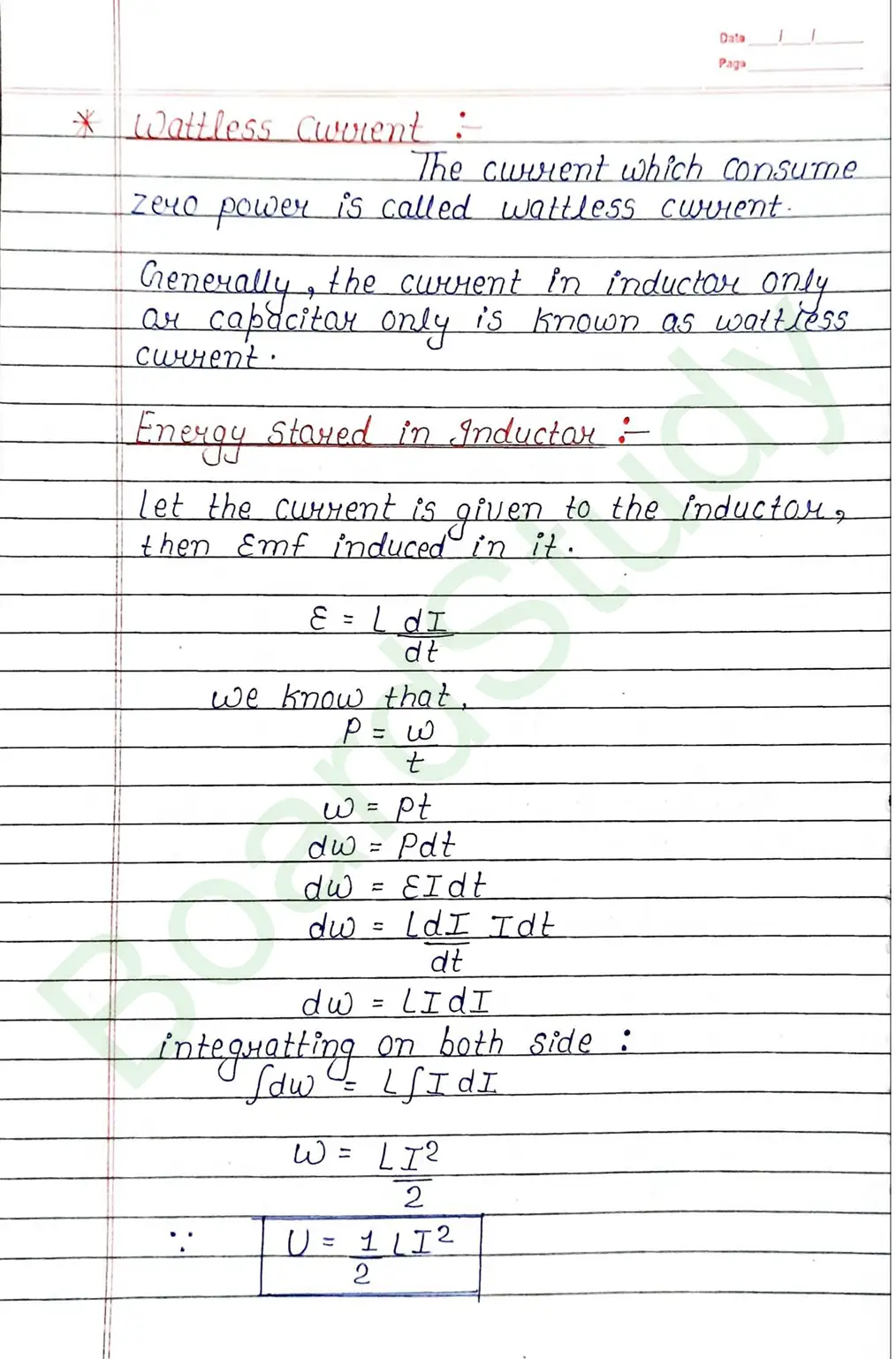 Alternating Current Class 12 Physics Chapter 7 Notes (Handwritten Notes PDF Download) 22 7. Alternating Current_page-0022