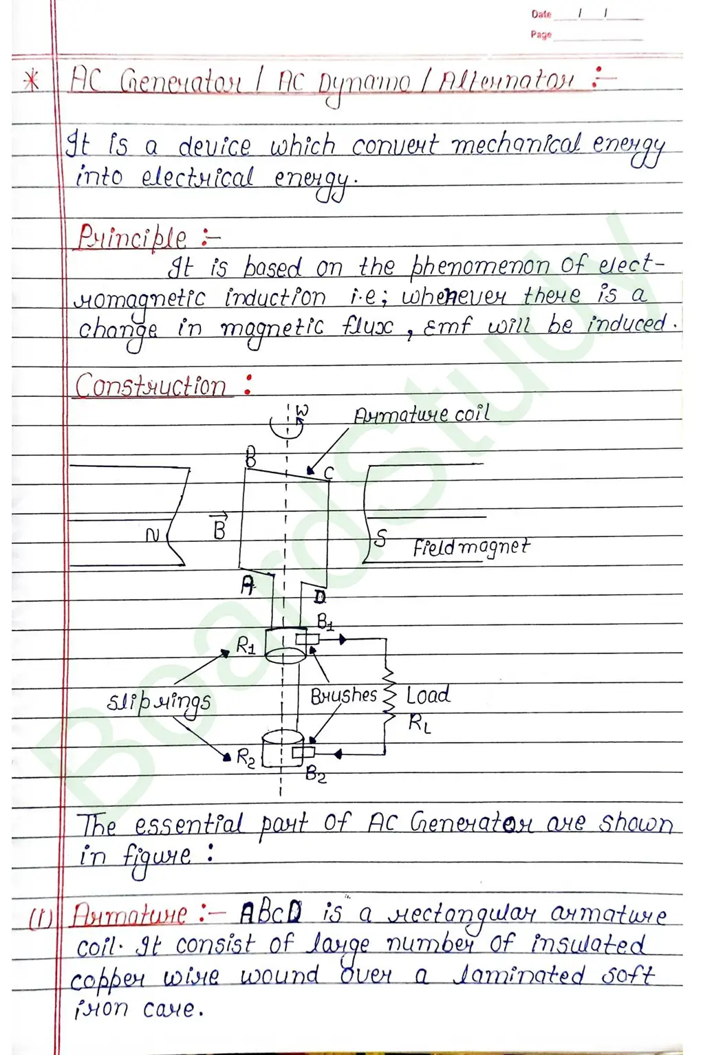 Alternating Current Class 12 Physics Chapter 7 Notes (Handwritten Notes PDF Download) 29 7. Alternating Current_page-0029