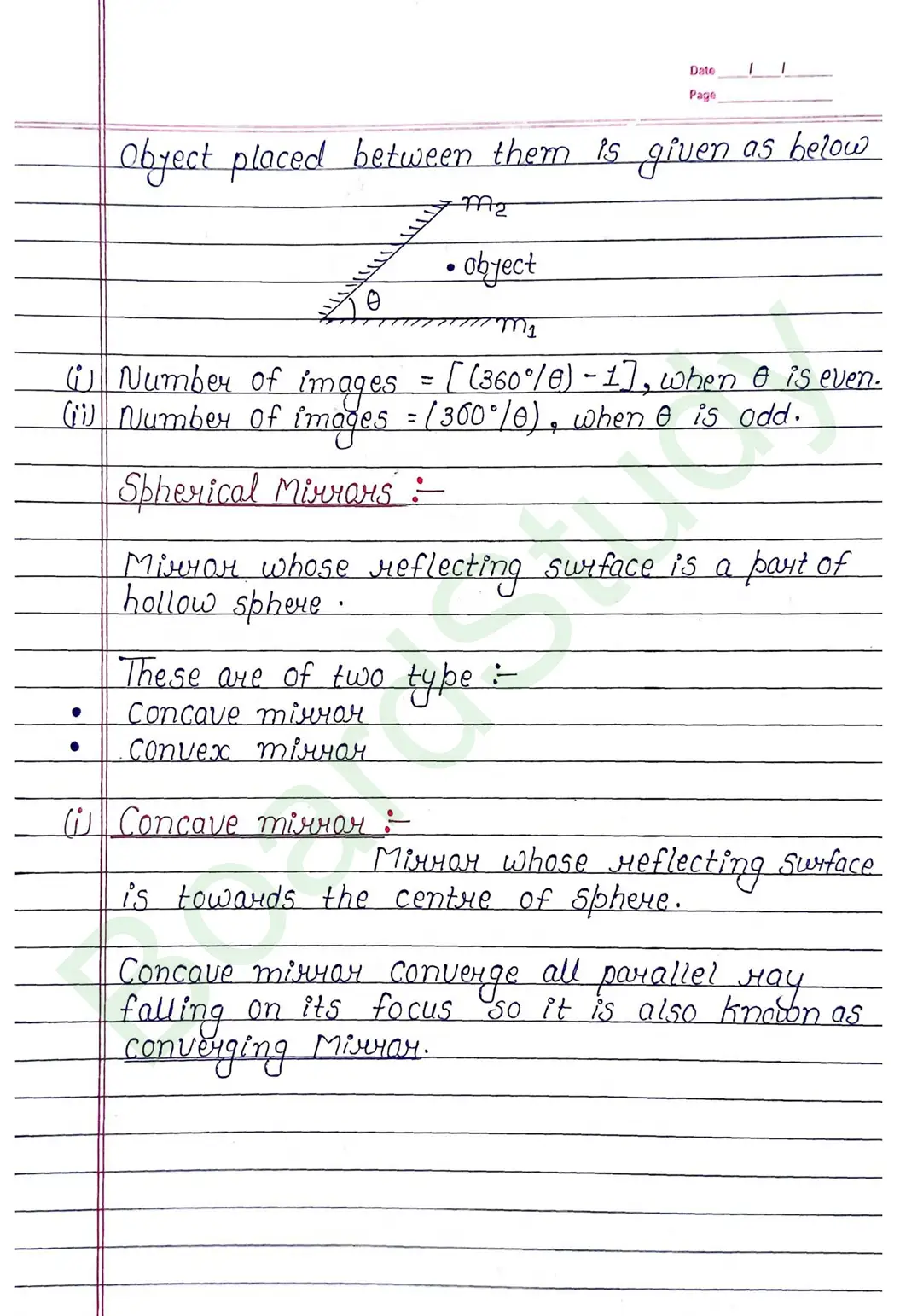 Ray Optics and Optical Instruments Class 12 Physics Chapter 9 Notes (Handwritten Notes PDF Download) 5 9. Ray optics and instrumental things_page-0005