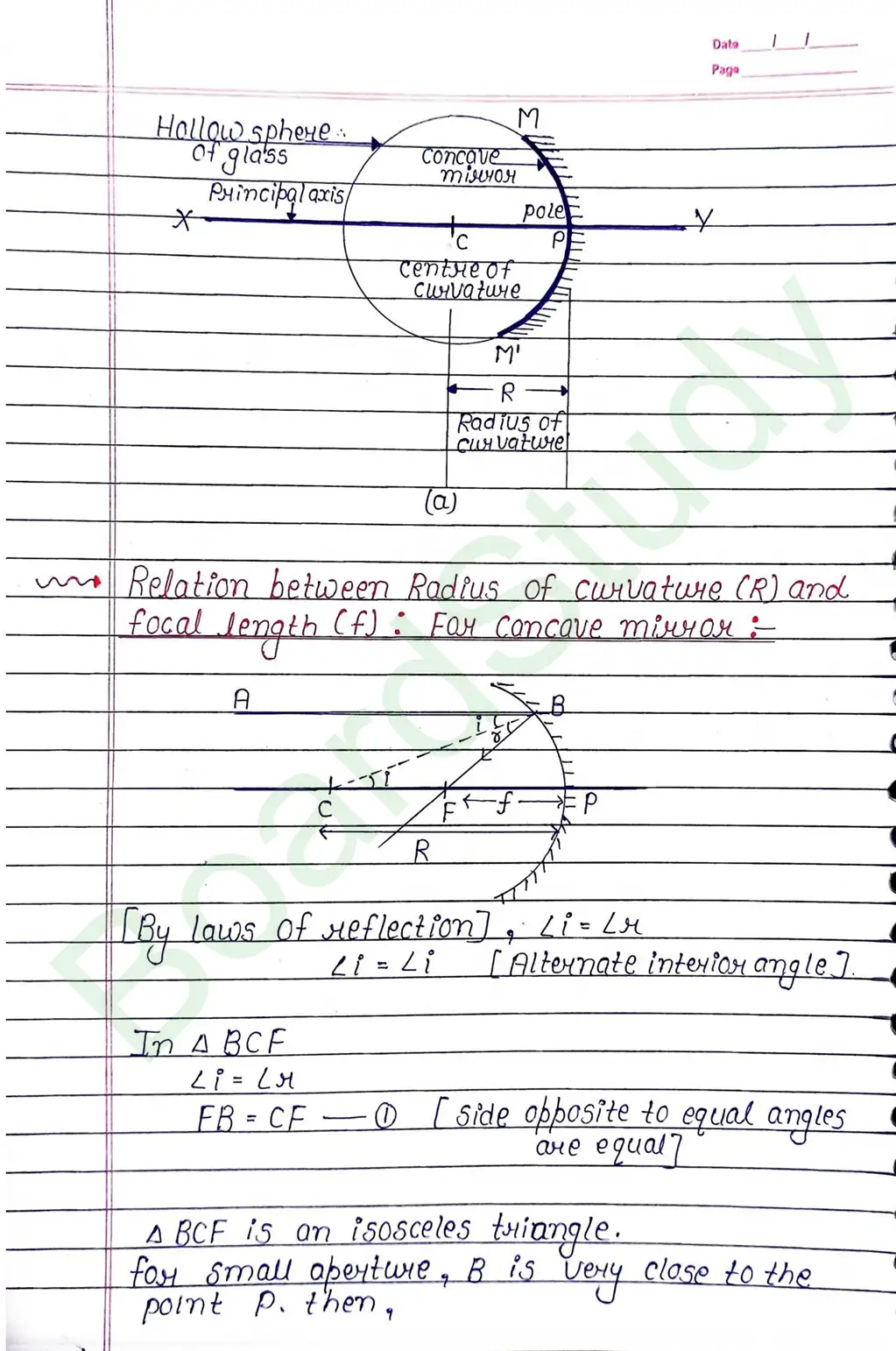 Ray Optics and Optical Instruments Class 12 Physics Chapter 9 Notes (Handwritten Notes PDF Download) 6 9. Ray optics and instrumental things_page-0006