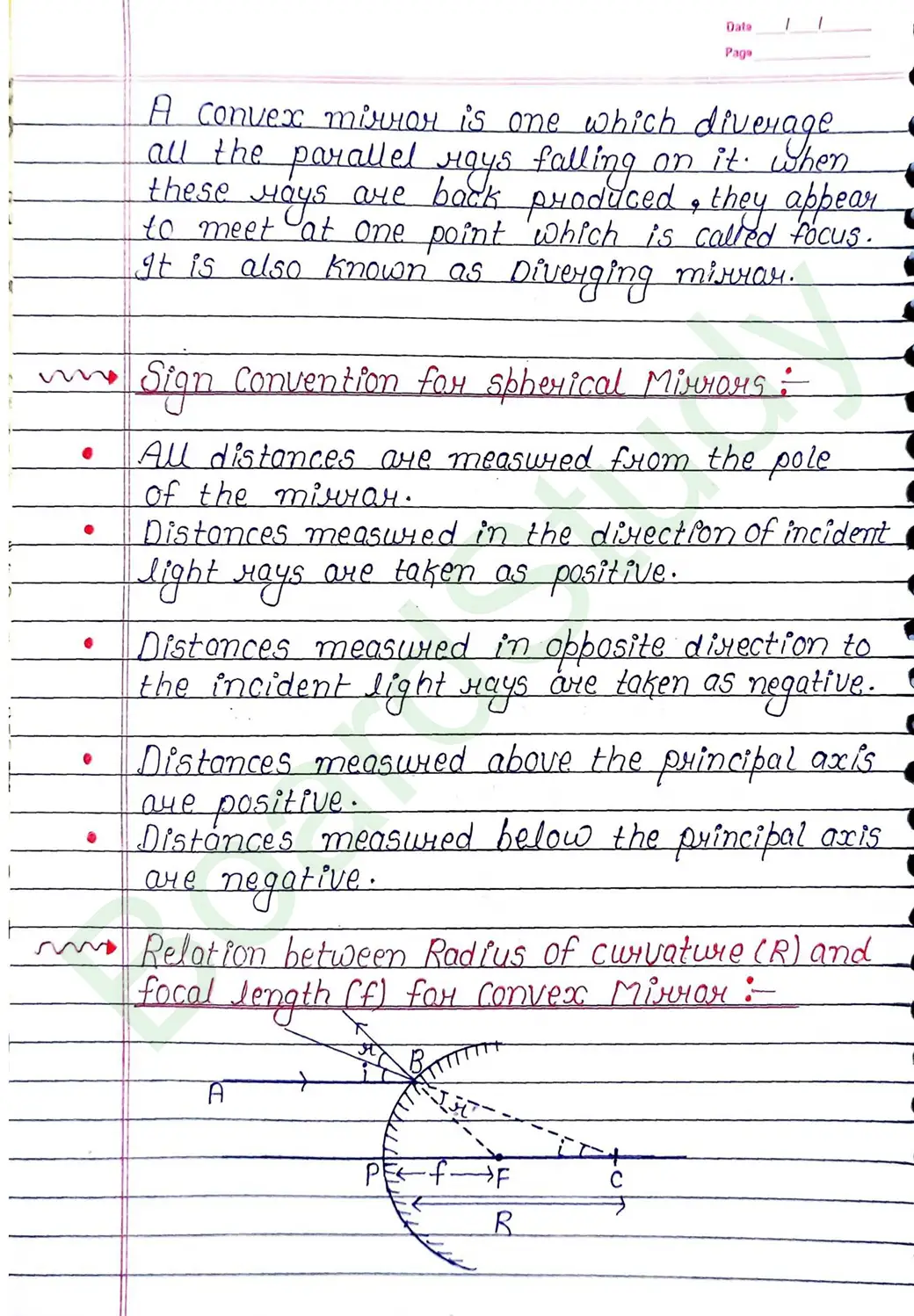 Ray Optics and Optical Instruments Class 12 Physics Chapter 9 Notes (Handwritten Notes PDF Download) 8 9. Ray optics and instrumental things_page-0008