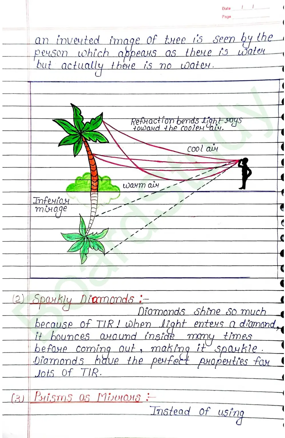 Ray Optics and Optical Instruments Class 12 Physics Chapter 9 Notes (Handwritten Notes PDF Download) 27 9. Ray optics and instrumental things_page-0027