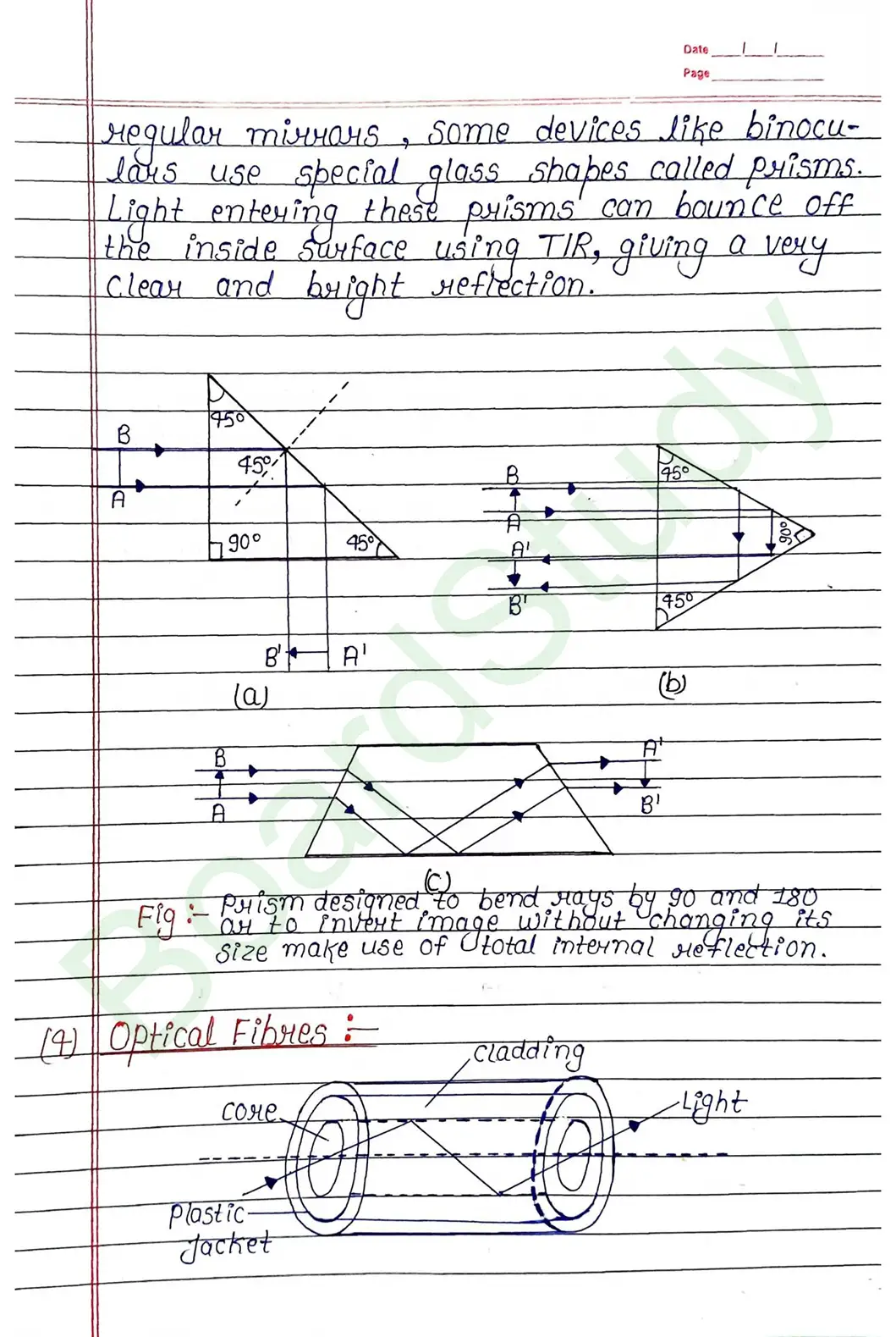 Ray Optics and Optical Instruments Class 12 Physics Chapter 9 Notes (Handwritten Notes PDF Download) 28 9. Ray optics and instrumental things_page-0028