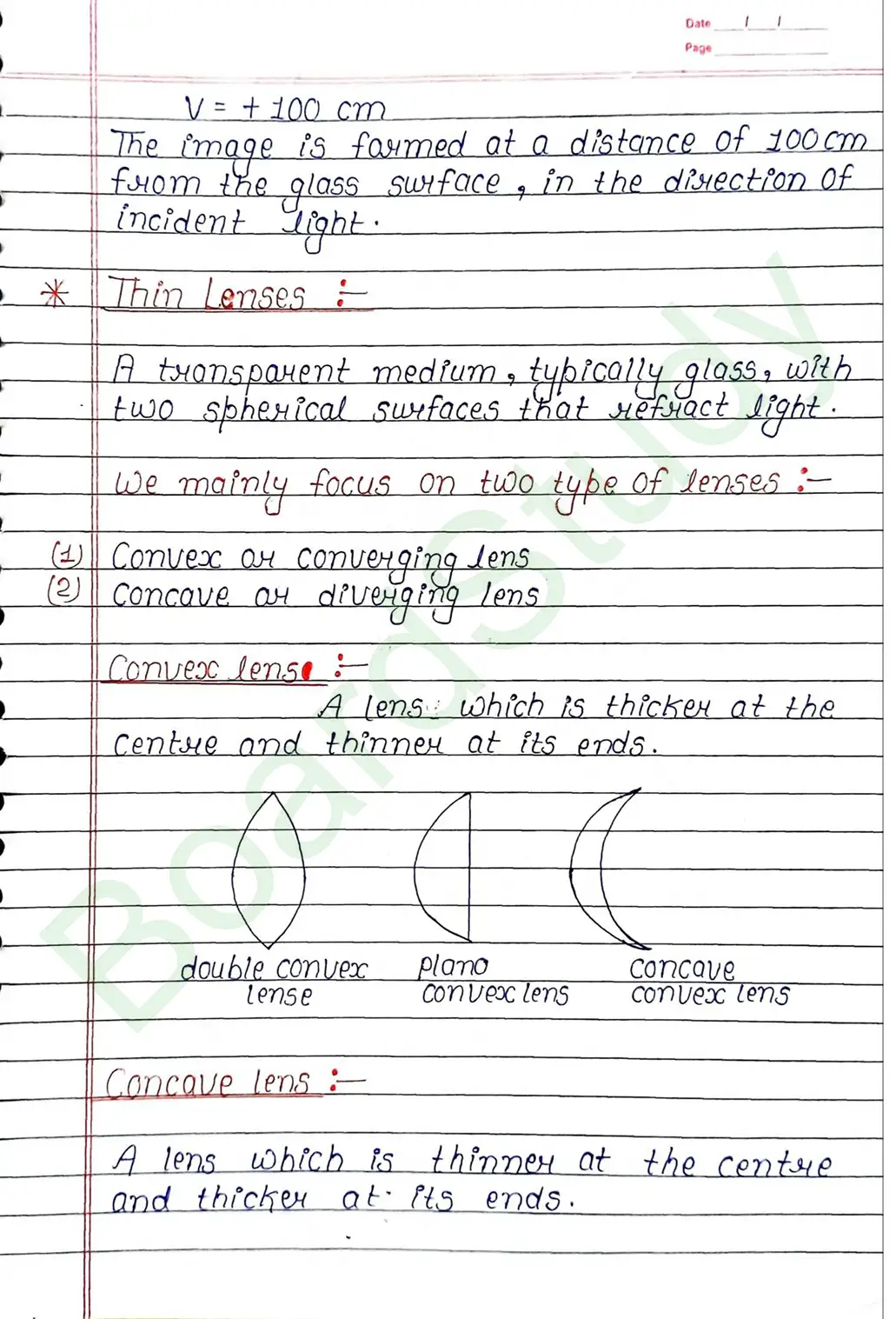 Ray Optics and Optical Instruments Class 12 Physics Chapter 9 Notes (Handwritten Notes PDF Download) 32 9. Ray optics and instrumental things_page-0032