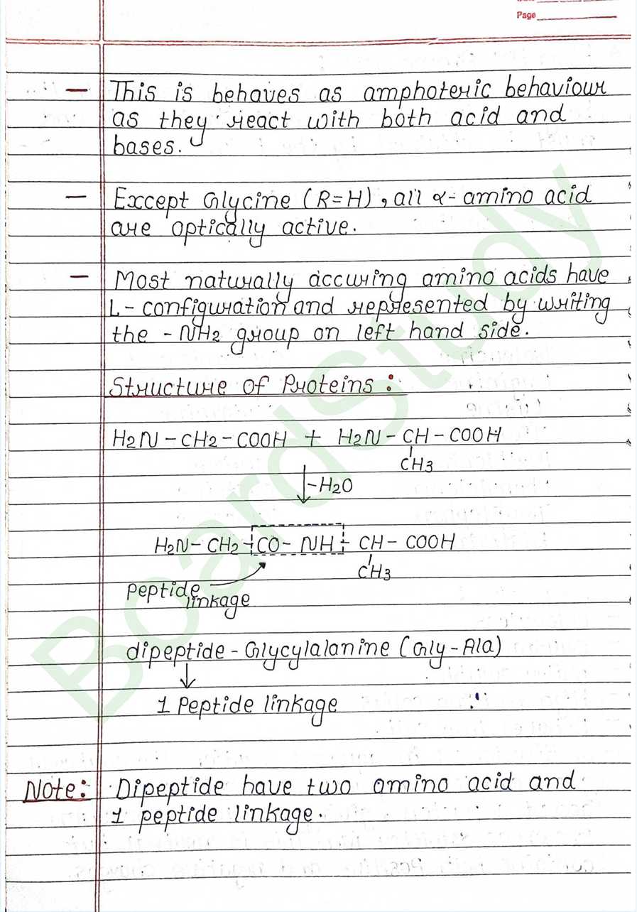 NCERT Class 12 Chemistry Chapter 10 Notes Biomolecules (Handwritten PDF Notes) 14 10. Biomolecules page 0014