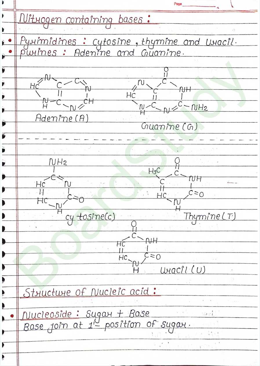 NCERT Class 12 Chemistry Chapter 10 Notes Biomolecules (Handwritten PDF Notes) 21 10. Biomolecules page 0021