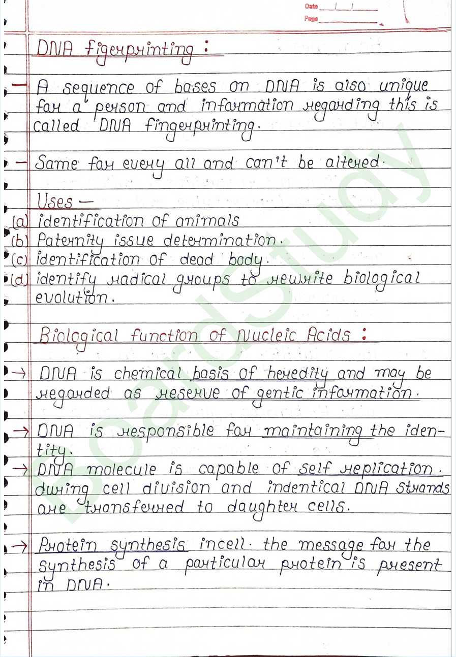 NCERT Class 12 Chemistry Chapter 10 Notes Biomolecules (Handwritten PDF Notes) 23 10. Biomolecules page 0023