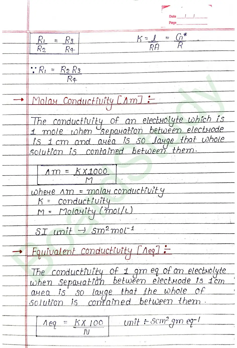 Class 12 Chemistry Chapter 2 Notes Electrochemistry (Handwritten PDF Notes) 6 2. Electrochemistry_page-0006