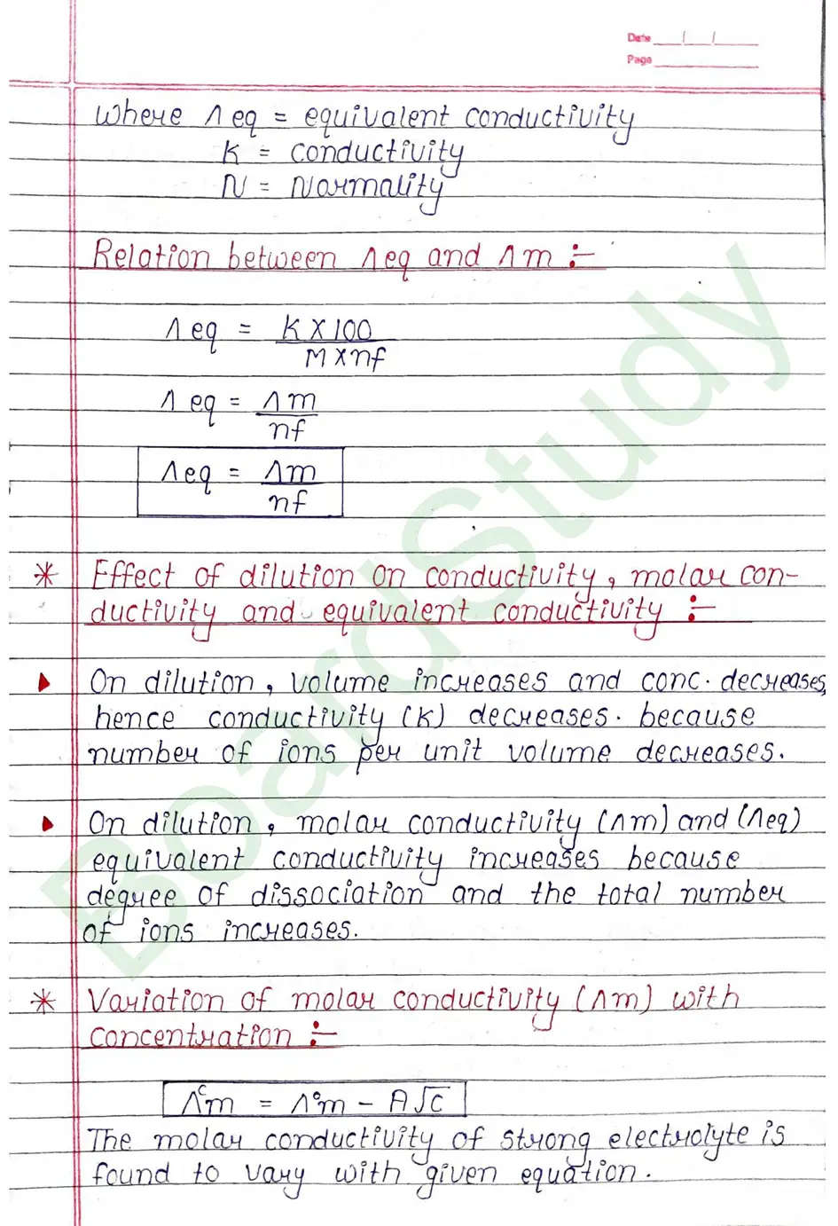 Class 12 Chemistry Chapter 2 Notes Electrochemistry (Handwritten PDF Notes) 7 2. Electrochemistry_page-0007