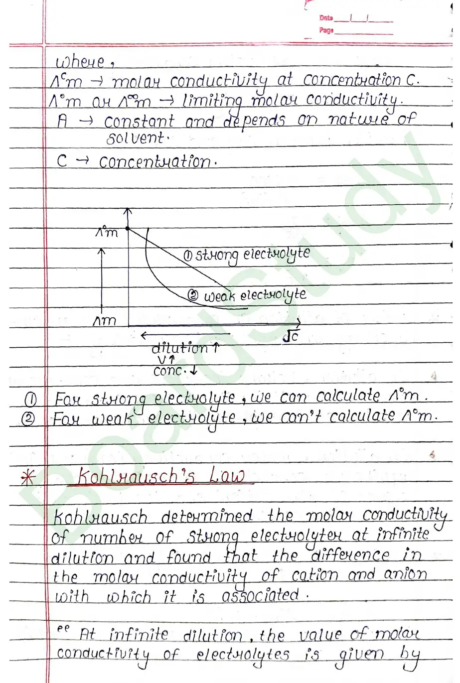 Class 12 Chemistry Chapter 2 Notes Electrochemistry (Handwritten PDF Notes) 8 2. Electrochemistry_page-0008