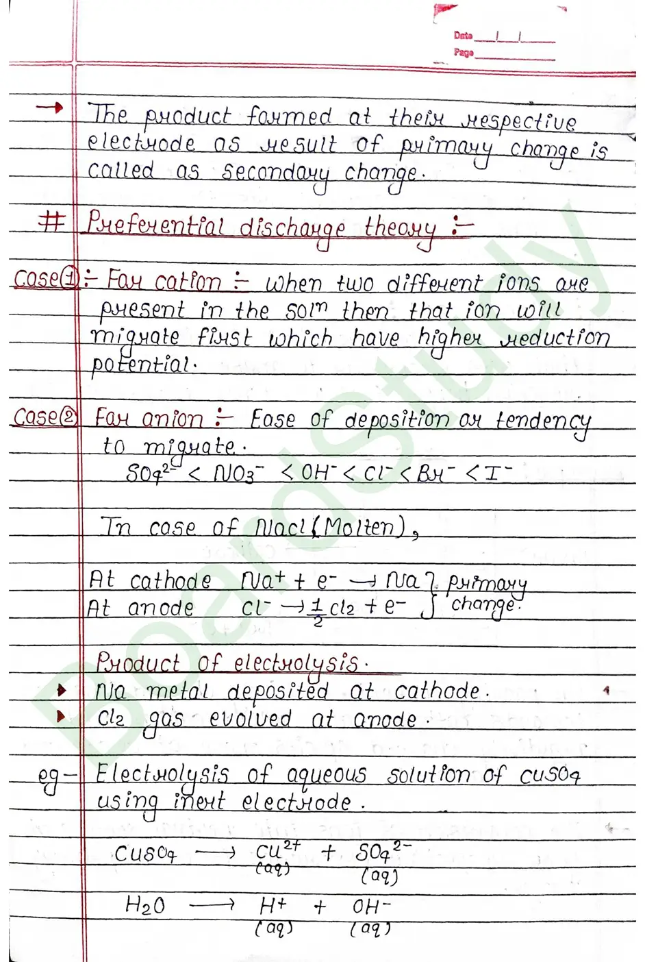 Class 12 Chemistry Chapter 2 Notes Electrochemistry (Handwritten PDF Notes) 28 2. Electrochemistry_page-0028
