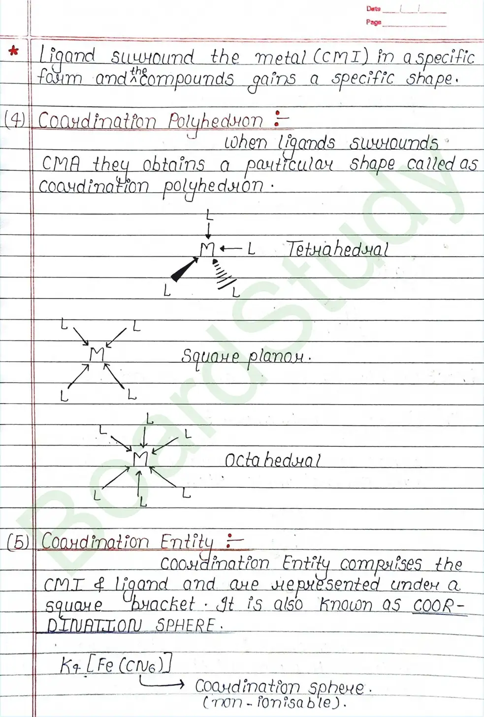 NCERT Class 12 Chemistry Chapter 5 Notes Coordination Compounds (Handwritten PDF Notes) 5 5. Coordination Compounds_page-0005