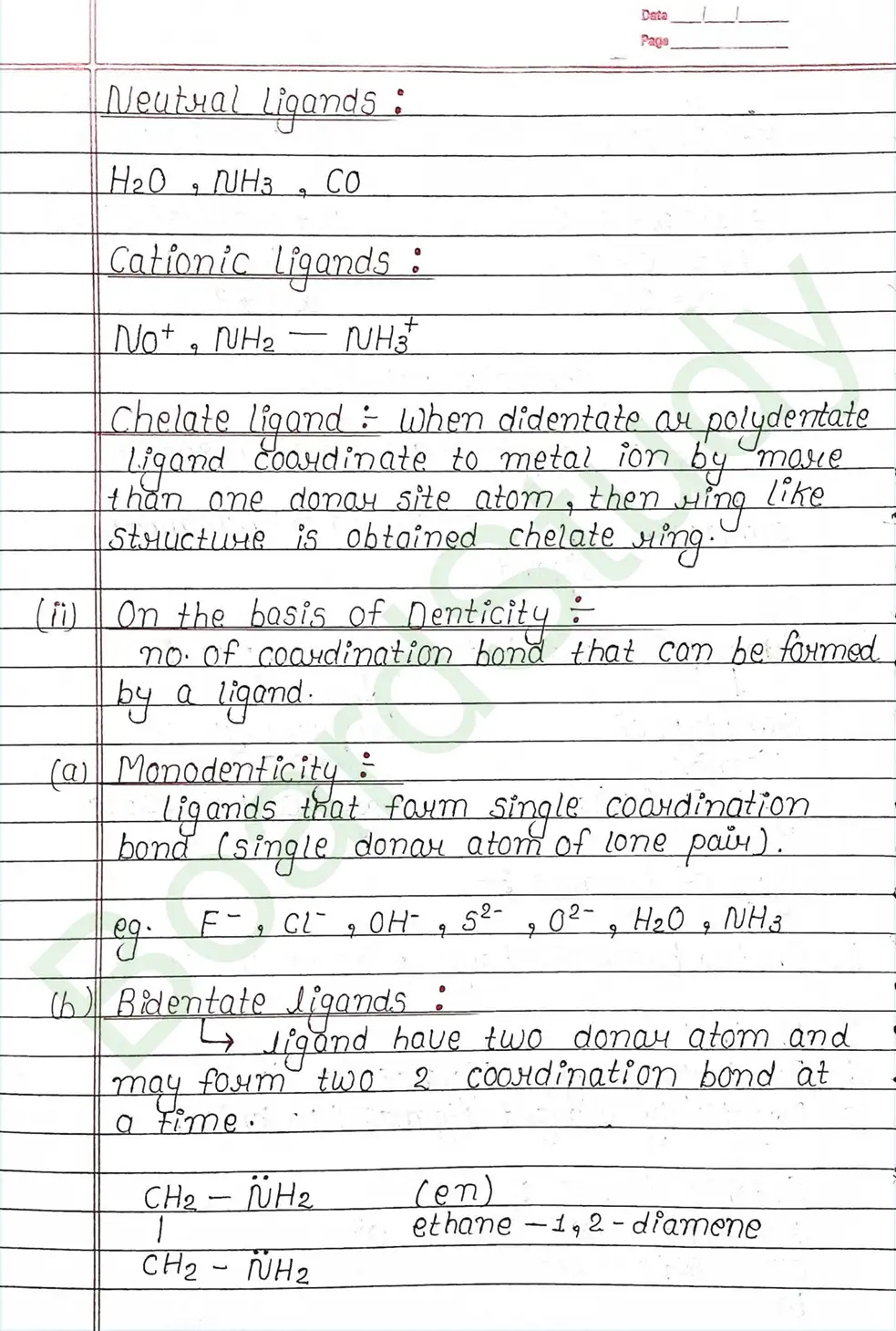 NCERT Class 12 Chemistry Chapter 5 Notes Coordination Compounds (Handwritten PDF Notes) 8 5. Coordination Compounds_page-0008