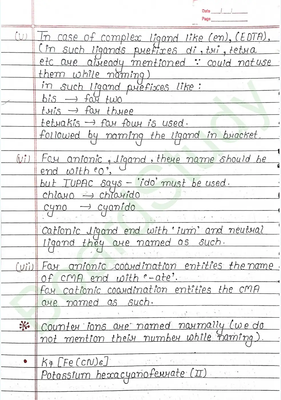 NCERT Class 12 Chemistry Chapter 5 Notes Coordination Compounds (Handwritten PDF Notes) 18 5. Coordination Compounds_page-0018