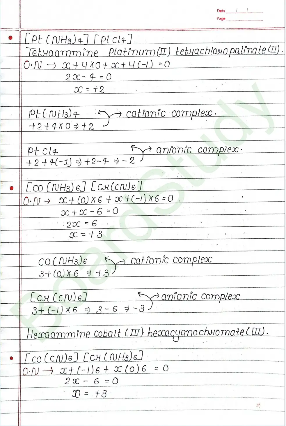 NCERT Class 12 Chemistry Chapter 5 Notes Coordination Compounds (Handwritten PDF Notes) 21 5. Coordination Compounds_page-0021